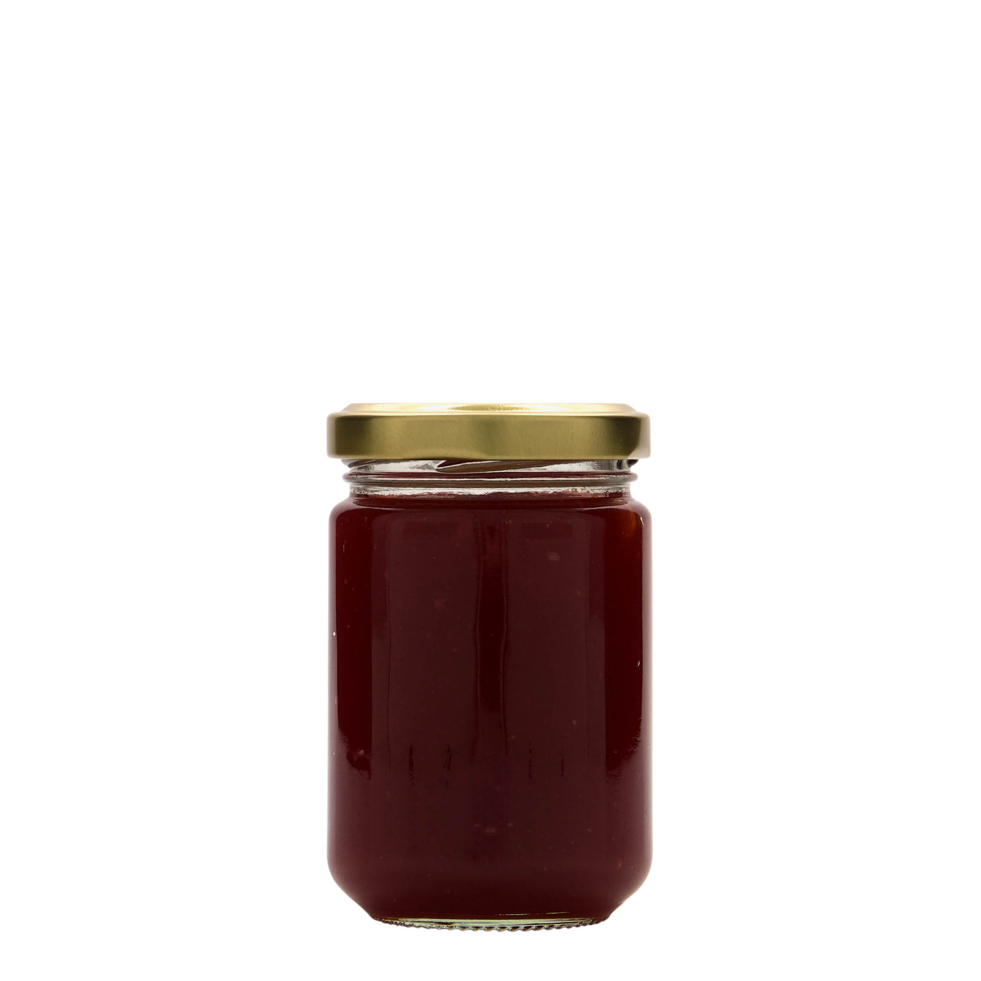 156 ml aukštas apvalus stiklas, anga: Twist-Off (TO 53)