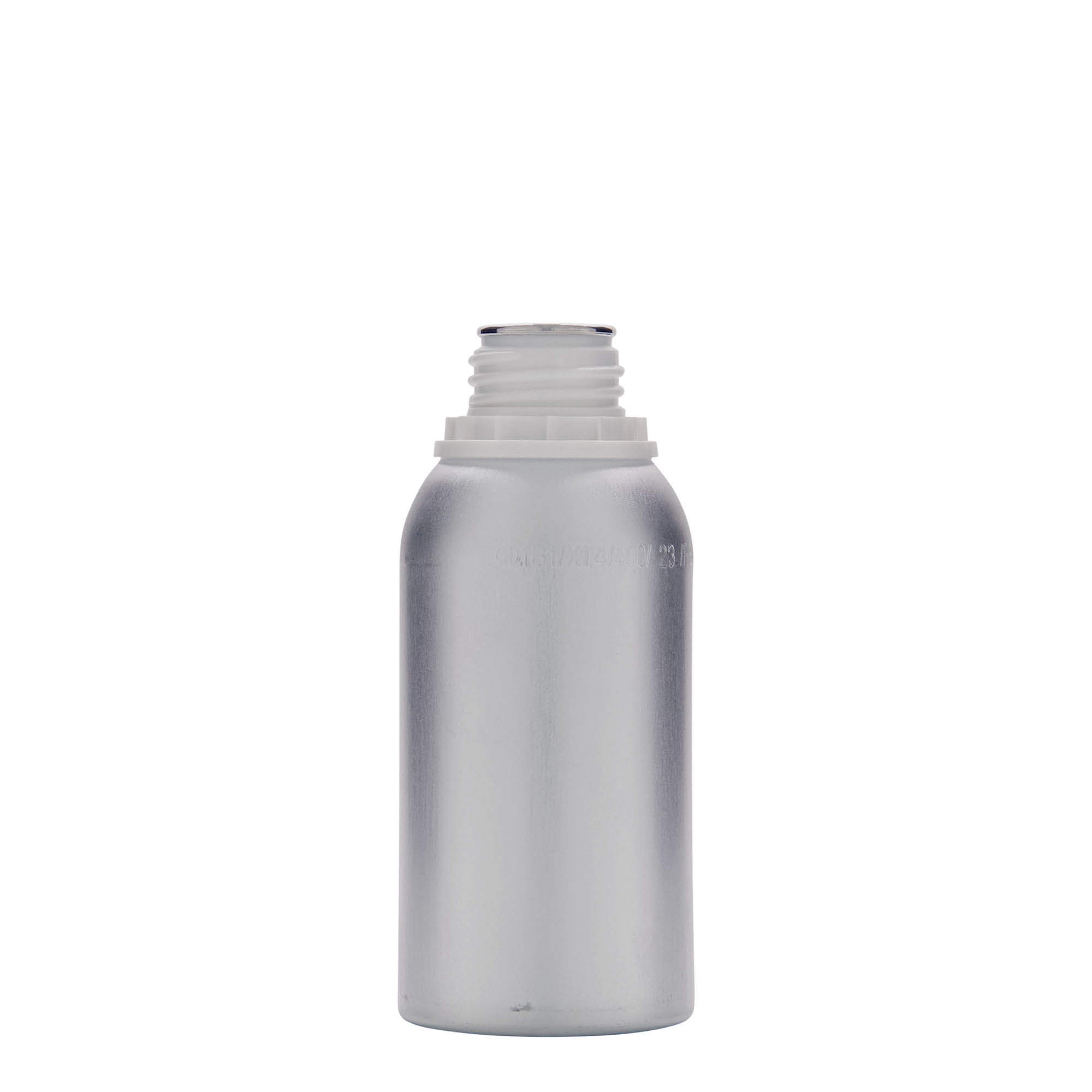 275 ml aliuminio butelis, metalas, sidabrinis, anga: DIN 32 275 ml aliuminio butelis, metalas, sidabrinis, anga: DIN 32