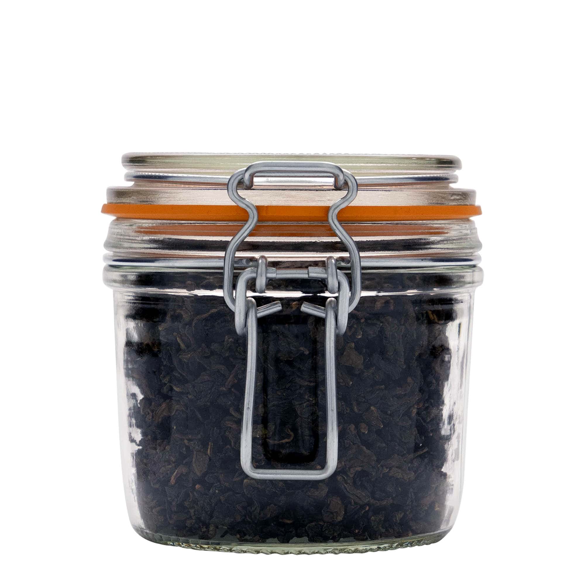 350 ml vielinio užsegimo stiklainis „Le Parfait Super Terrine“, anga: vielinio užsegimo uždarymas 350 ml vielinio užsegimo stiklainis „Le Parfait Super Terrine“, anga: vielinio užsegimo uždarymas