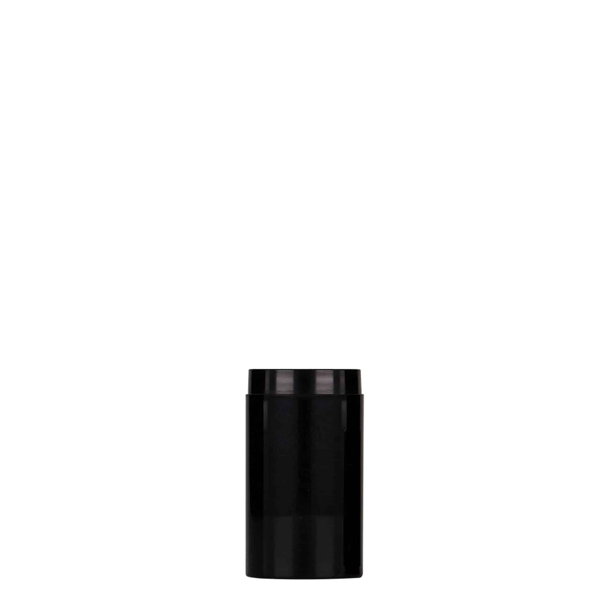 15 ml beoro dozatorius „Micro“, PP plastikas, juodas