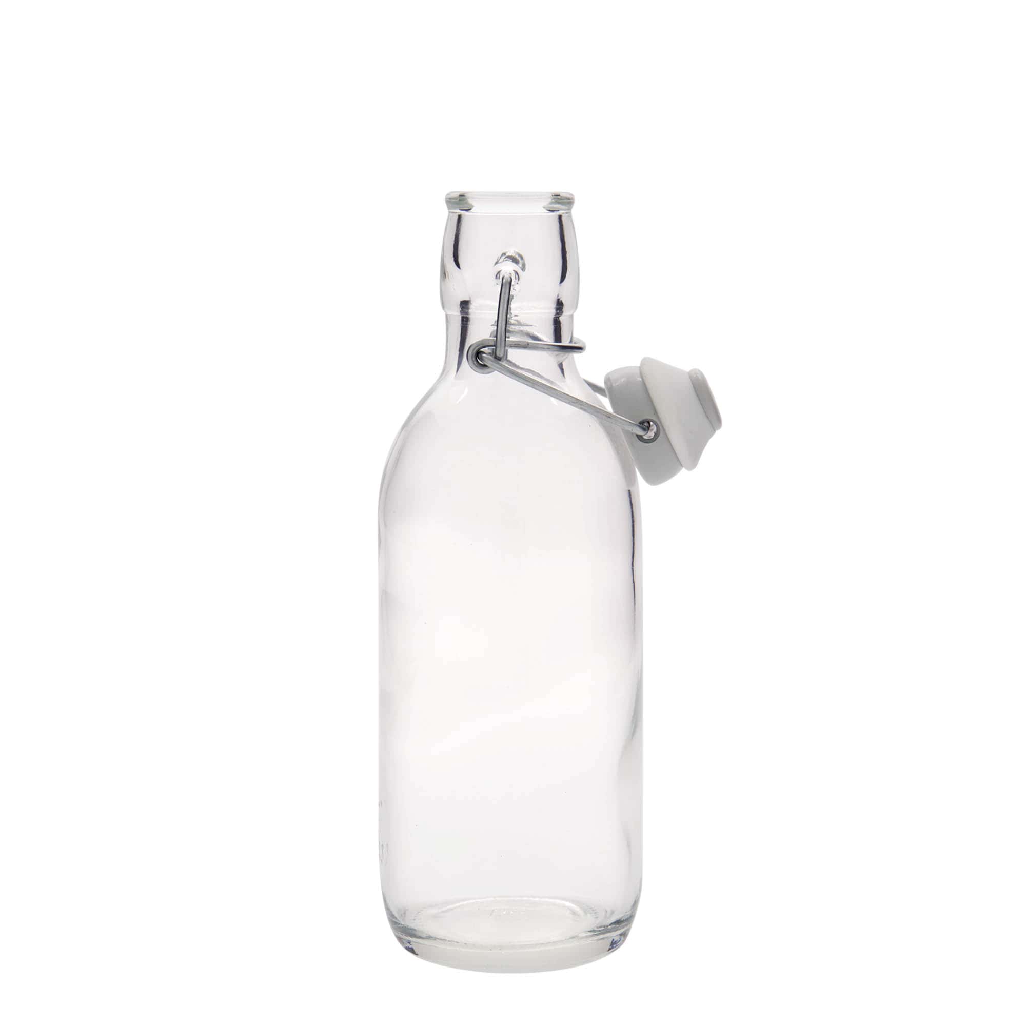 500 ml stiklinis butelis „Emilia“, anga: spaustukas su užraktu 500 ml stiklinis butelis „Emilia“, anga: spaustukas su užraktu