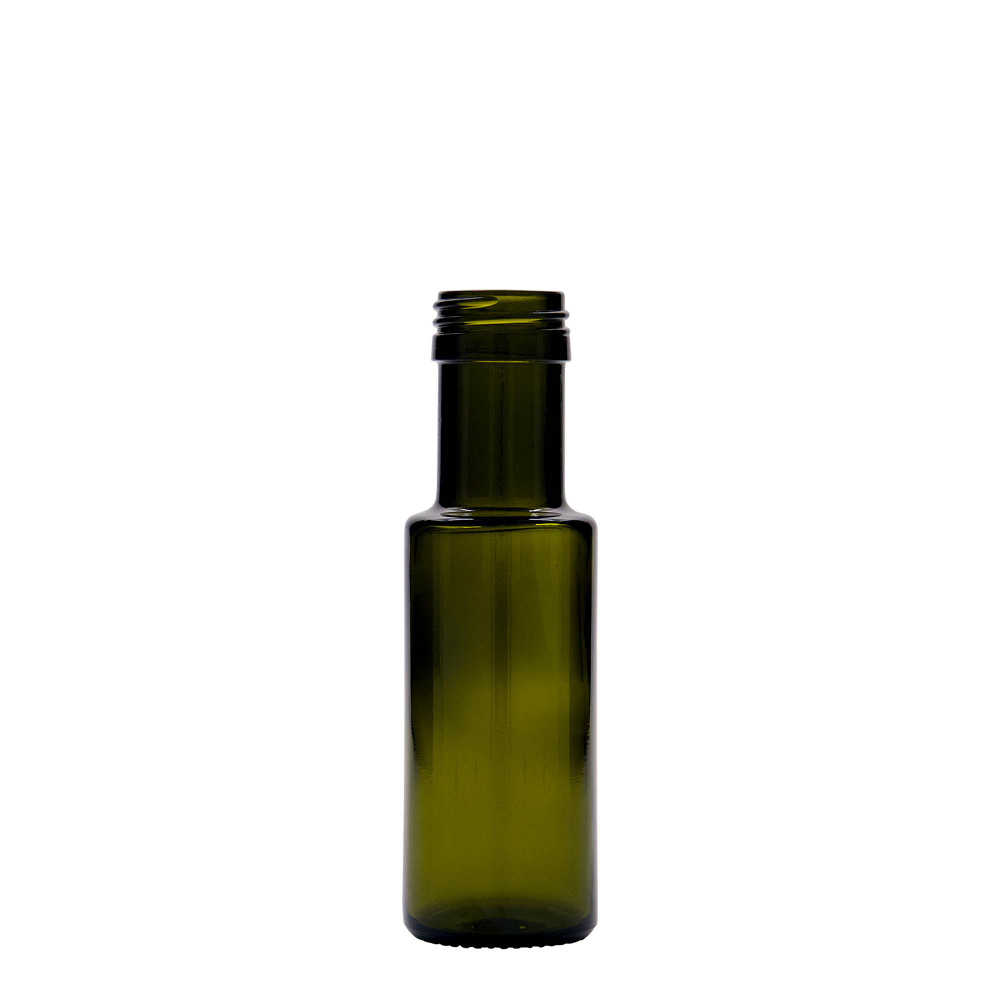 100 ml stiklinis buteliukas „Dorica“, antikinė žalia, burnos anga: PP 31,5 100 ml stiklinis buteliukas „Dorica“, antikinė žalia, burnos anga: PP 31,5