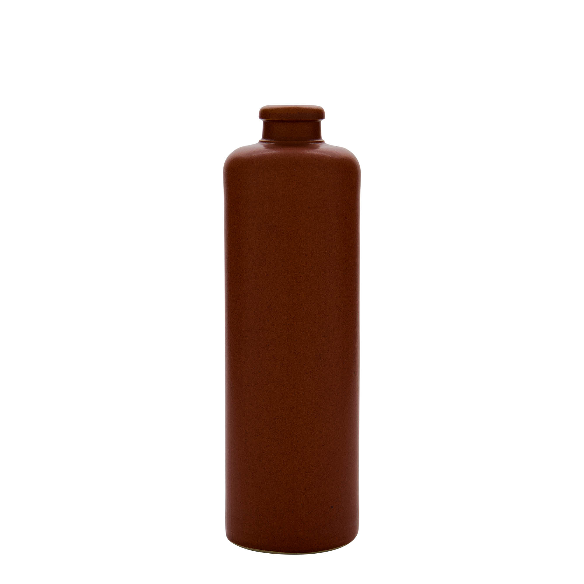 500 ml molinis ąsotis, akmens masė, raudonai rudas, burna: kamštis