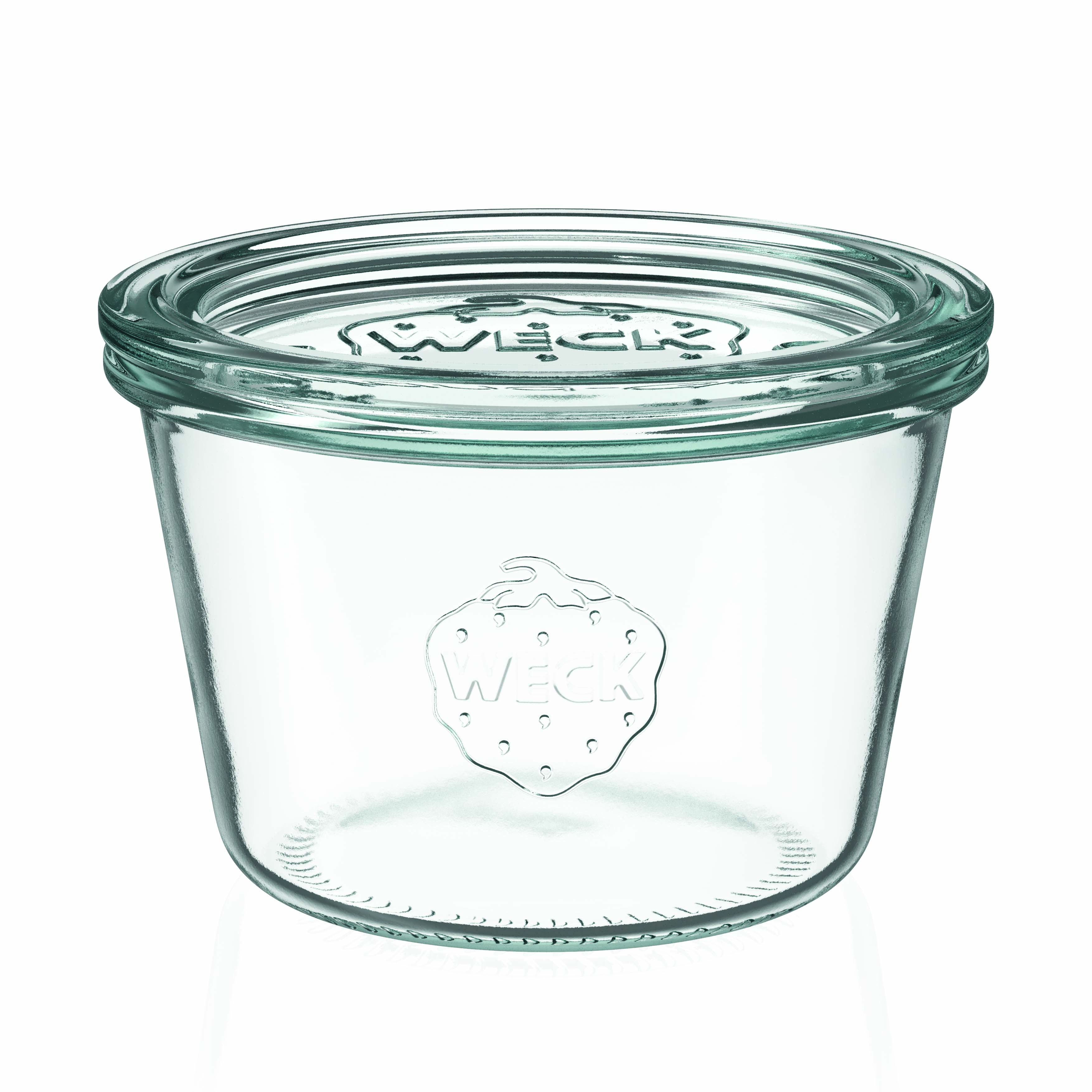 370 ml WECK stiklainis su apvaliu kraštu 370 ml WECK stiklainis su apvaliu kraštu
