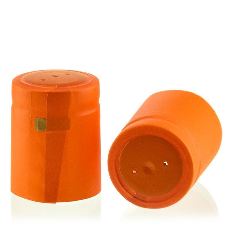 Susitraukianti kapsulė 32x41, PVC plastikas, oranžinė Susitraukianti kapsulė 32x41, PVC plastikas, oranžinė