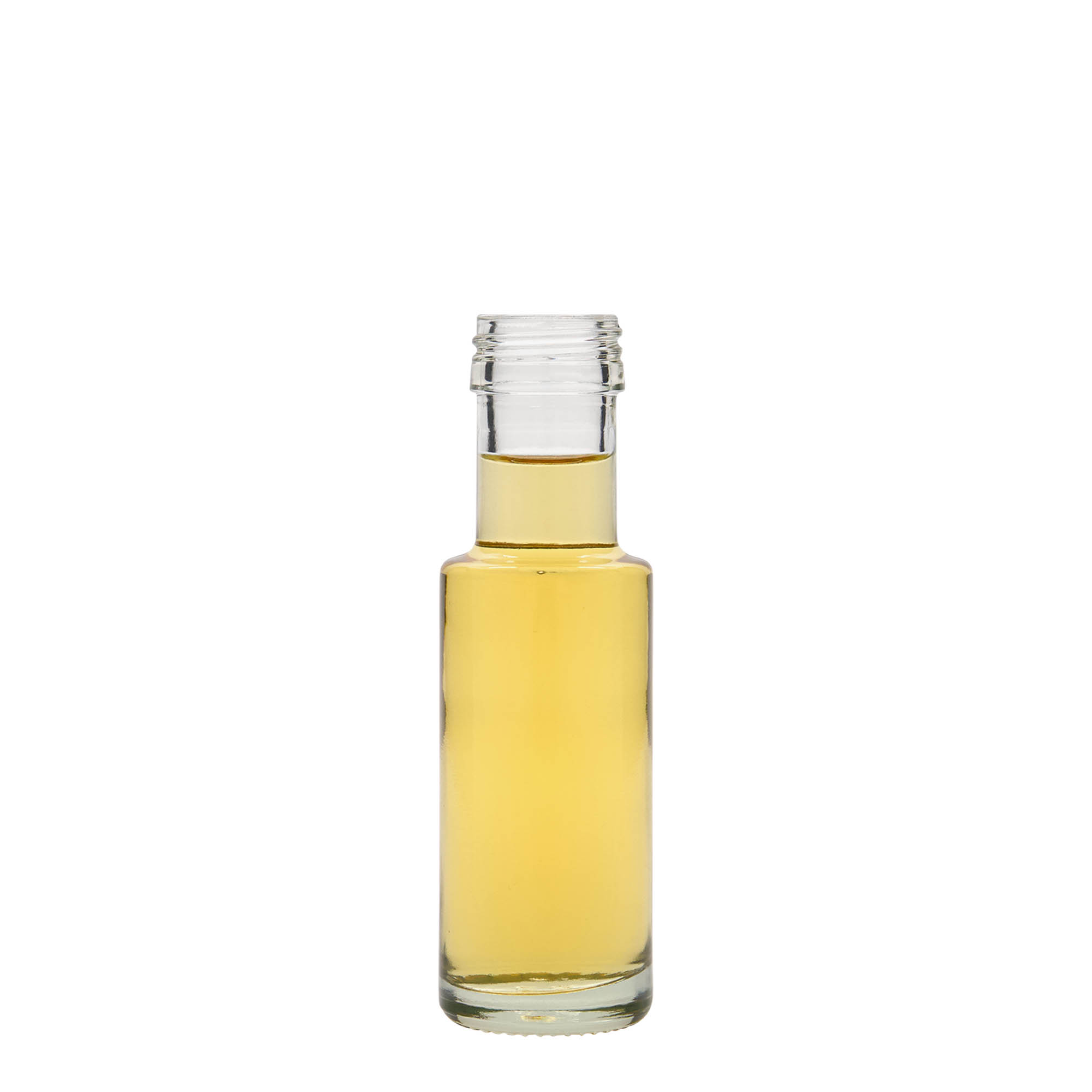 100 ml stiklinis buteliukas „Dorica“, anga: PP 31,5