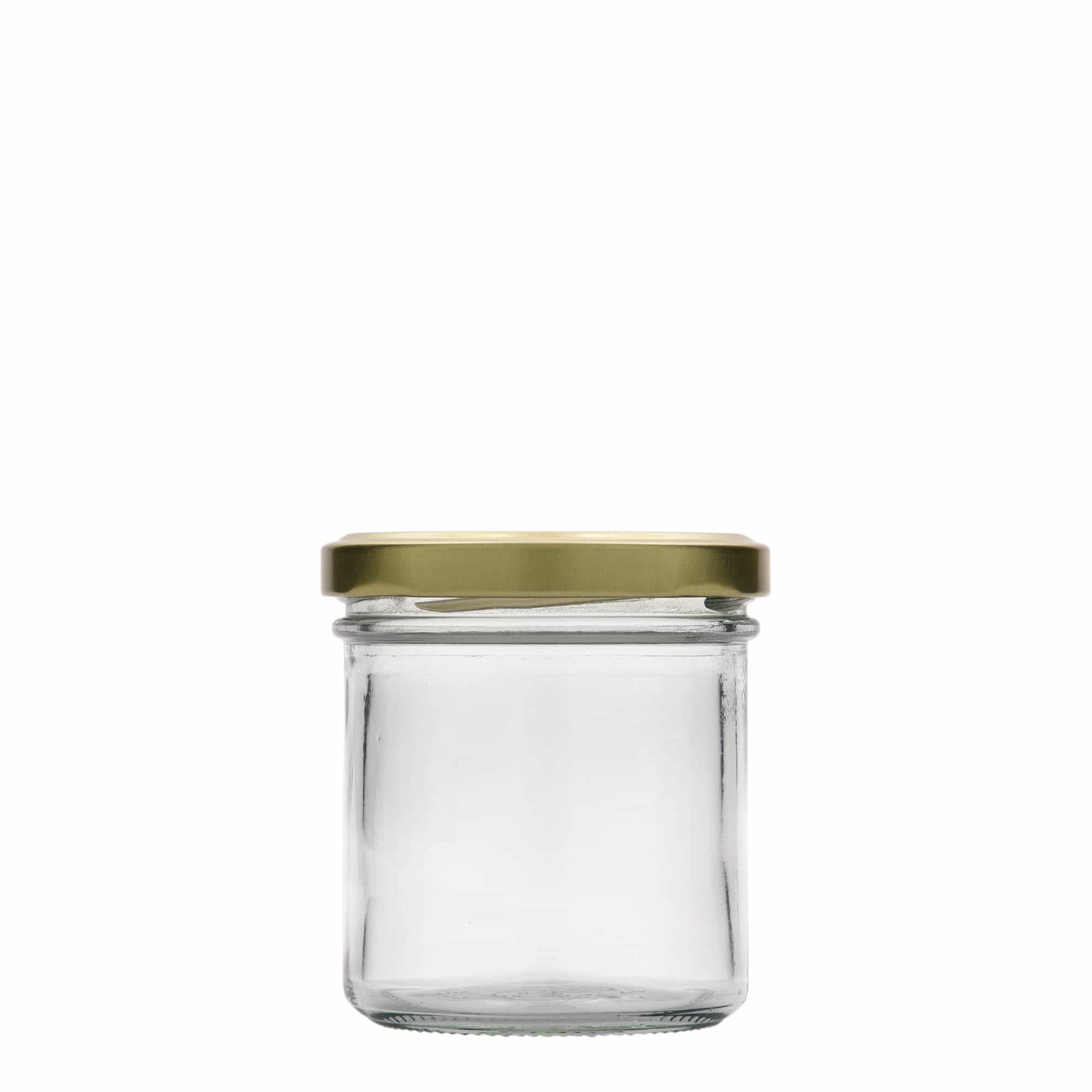 165 ml aukštas stiklainis su stačiu šonu, anga: Twist-Off (TO 66)