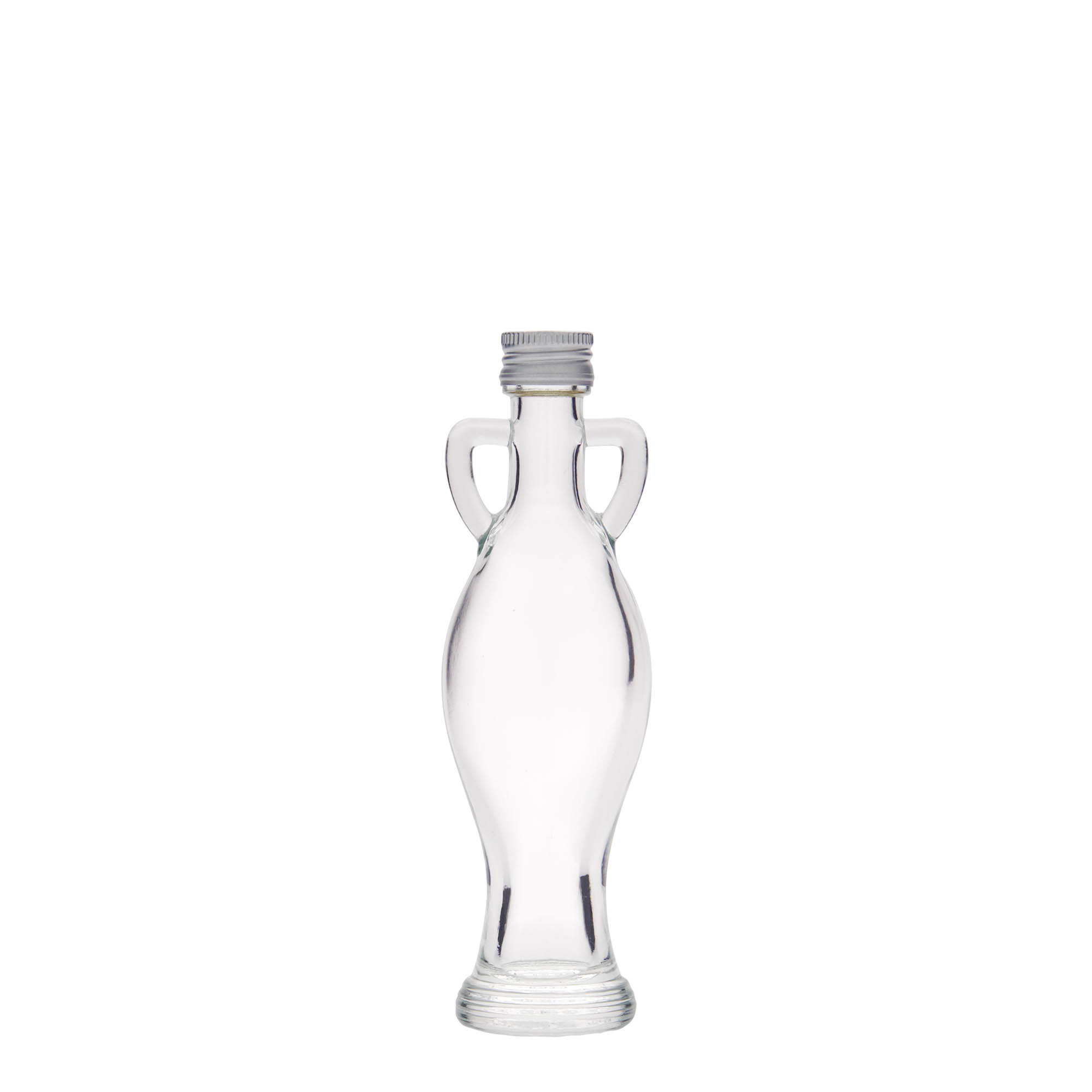 40 ml stiklinis buteliukas „Amfora“, angos tipas: PP 18