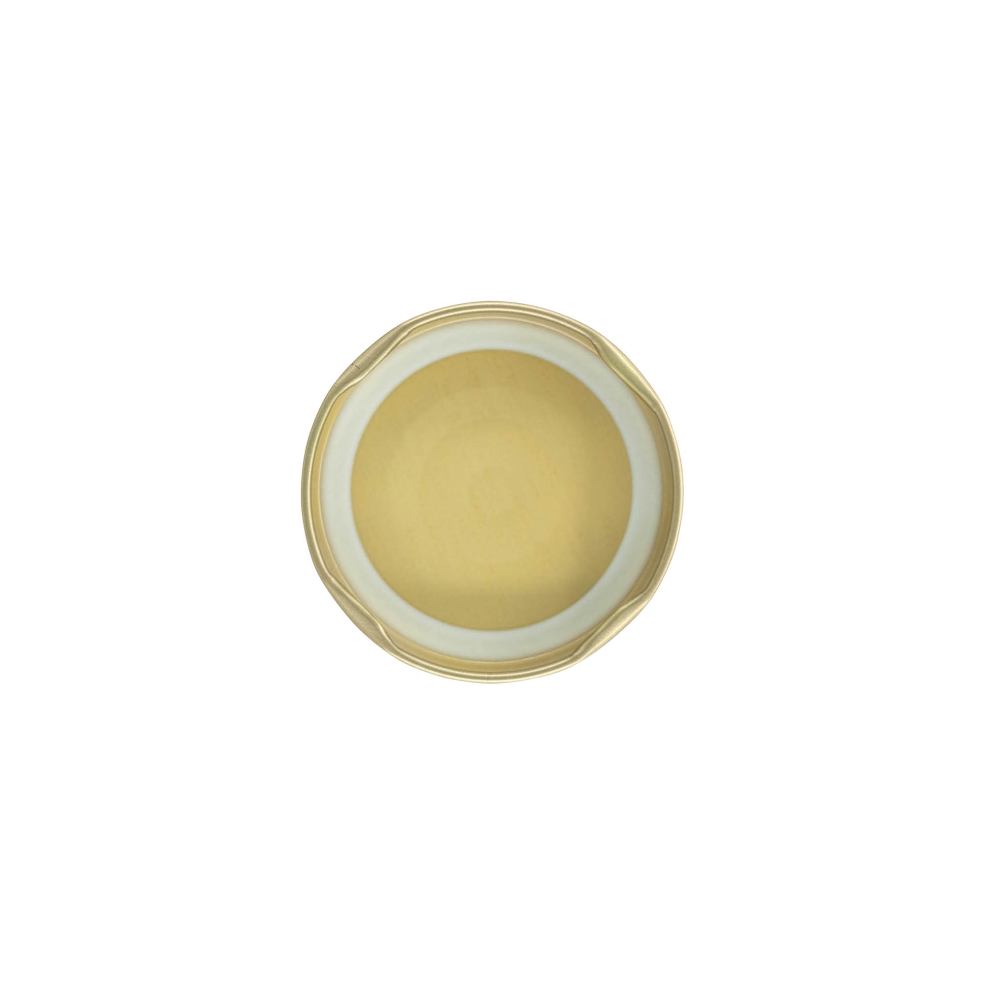 Twist-Off dangtelis, baltoji skarda, auksinė, skersmeniui: TO 58 Twist-Off dangtelis, baltoji skarda, auksinė, skersmeniui: TO 58