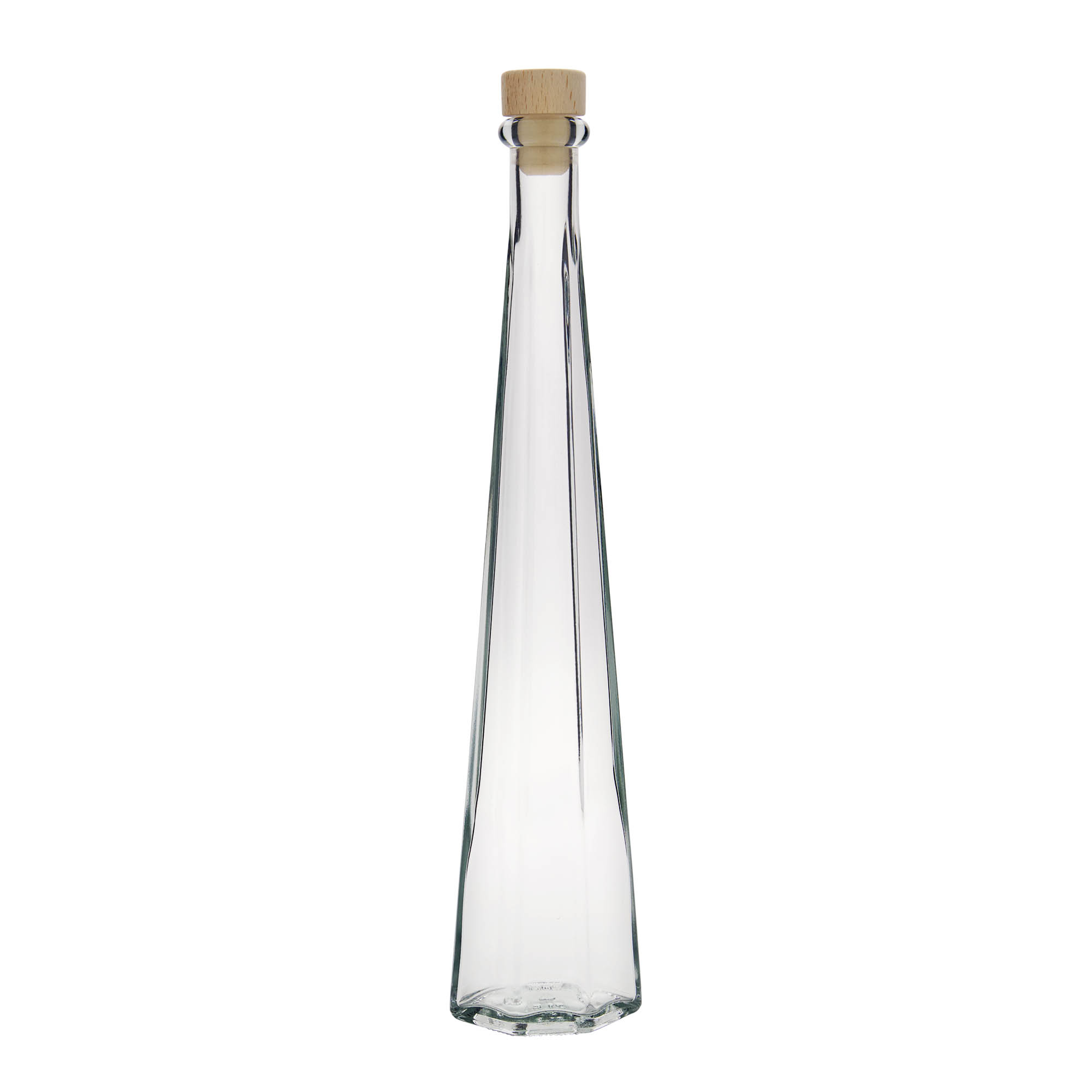 200 ml stiklinis buteliukas „Dama Sexta“, šešiakampis, anga: kamštis 200 ml stiklinis buteliukas „Dama Sexta“, šešiakampis, anga: kamštis