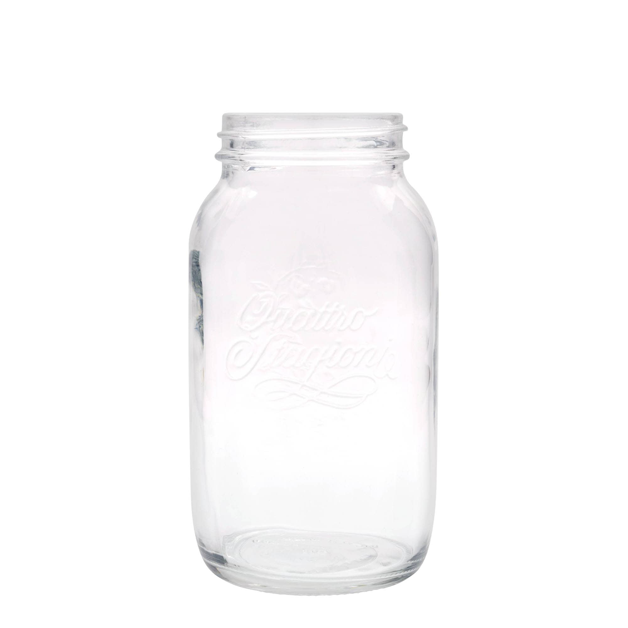1.500 ml stiklainis „Quattro Stagioni“, anga: sraigtinis uždarymas