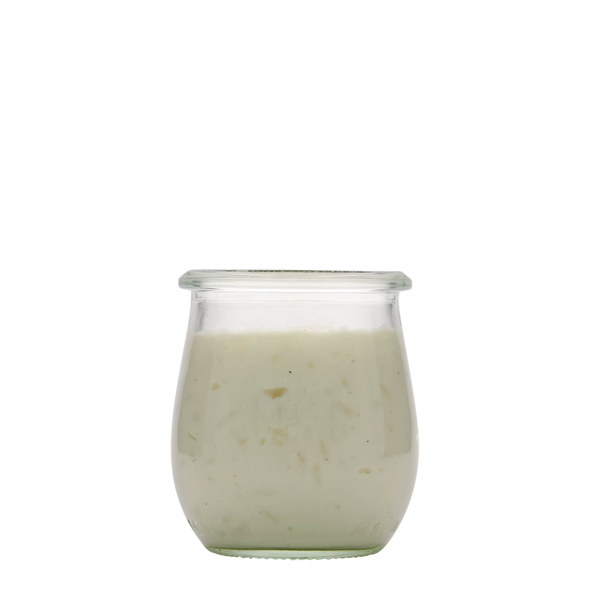 220 ml WECK tulpės formos stiklainis, anga: apvalus kraštas