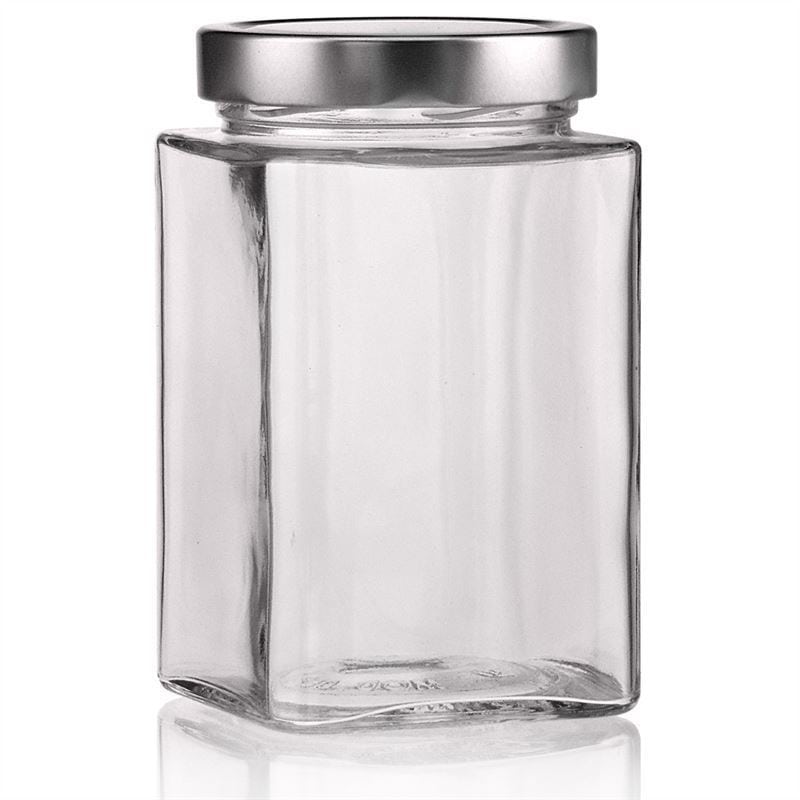 720 ml keturkampis stiklainis „Ikarus“, anga: Deep-Twist-Off (DTO 82)