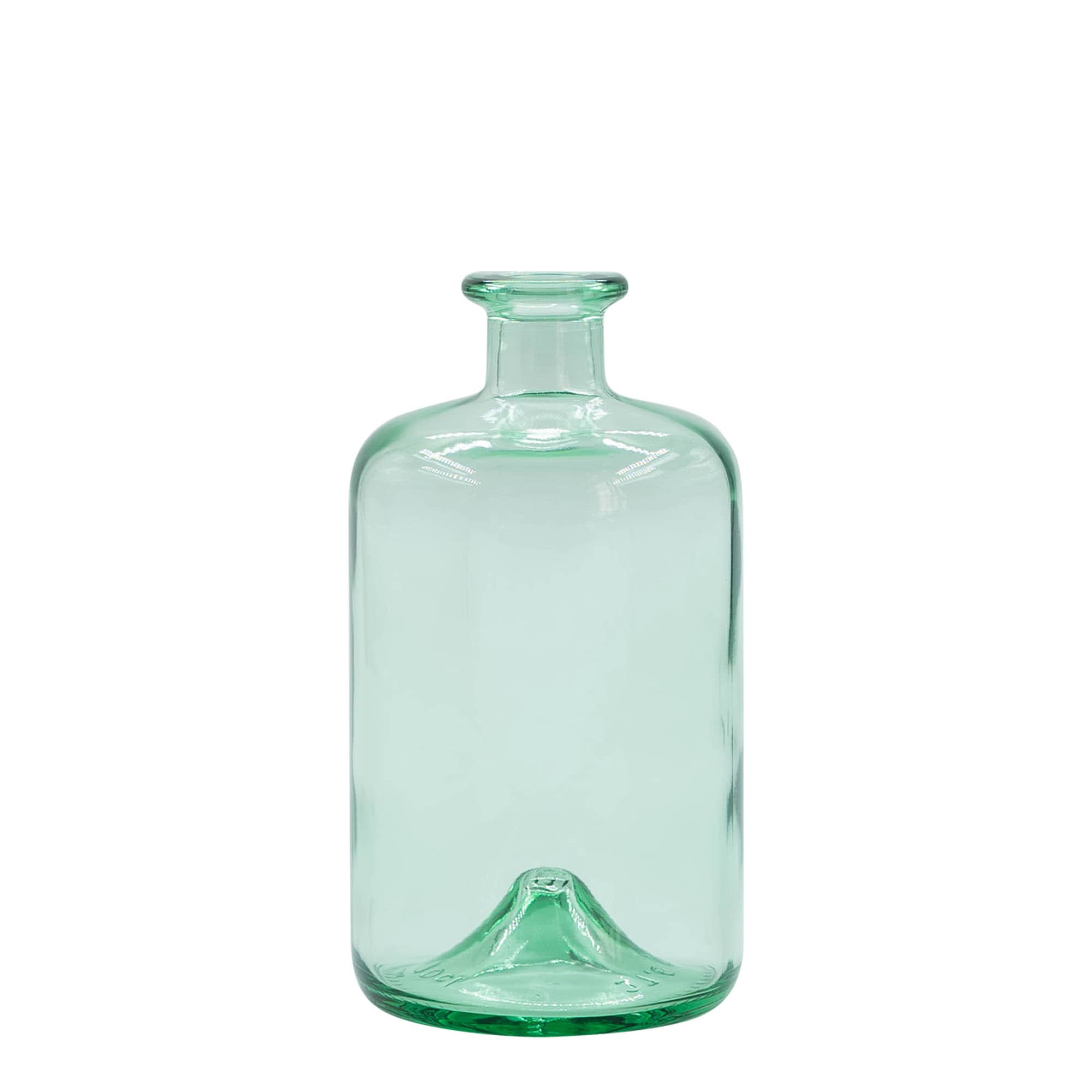 700 ml stiklinis butelis „Pharma“, anga: kamštis