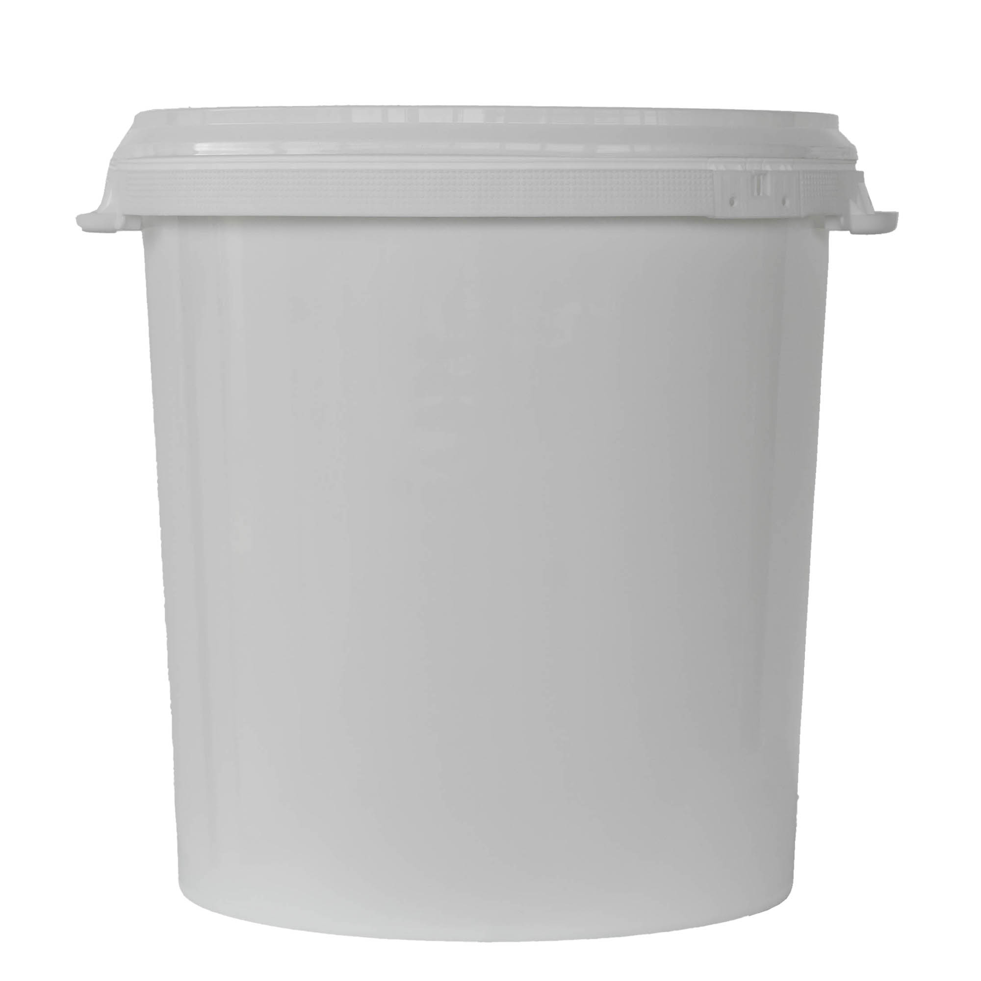 30 l kibiras, PP plastikas, baltas 30 l kibiras, PP plastikas, baltas