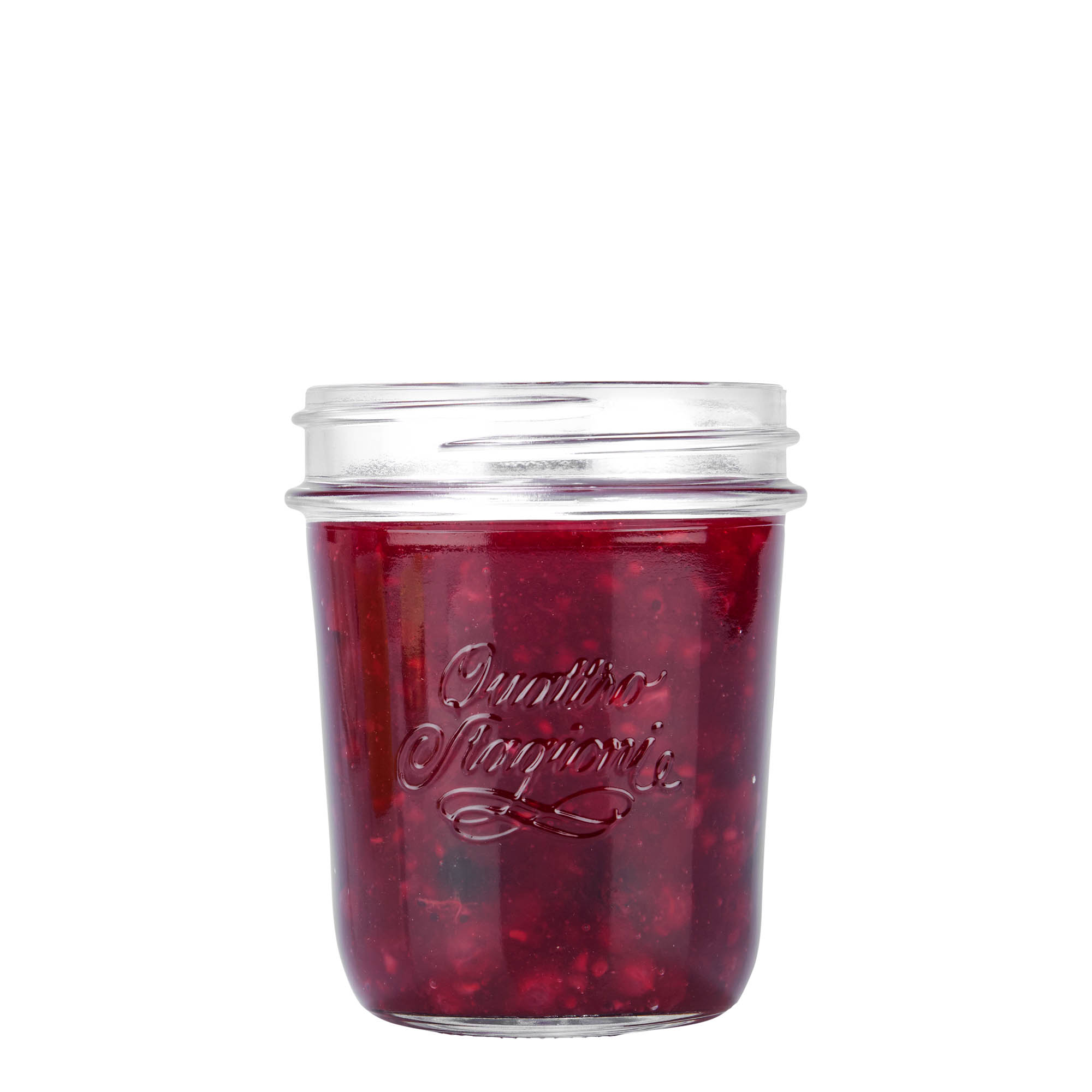 320 ml stiklainis „Quattro Stagioni“, anga: sriegiamas uždarymas 320 ml stiklainis „Quattro Stagioni“, anga: sriegiamas uždarymas