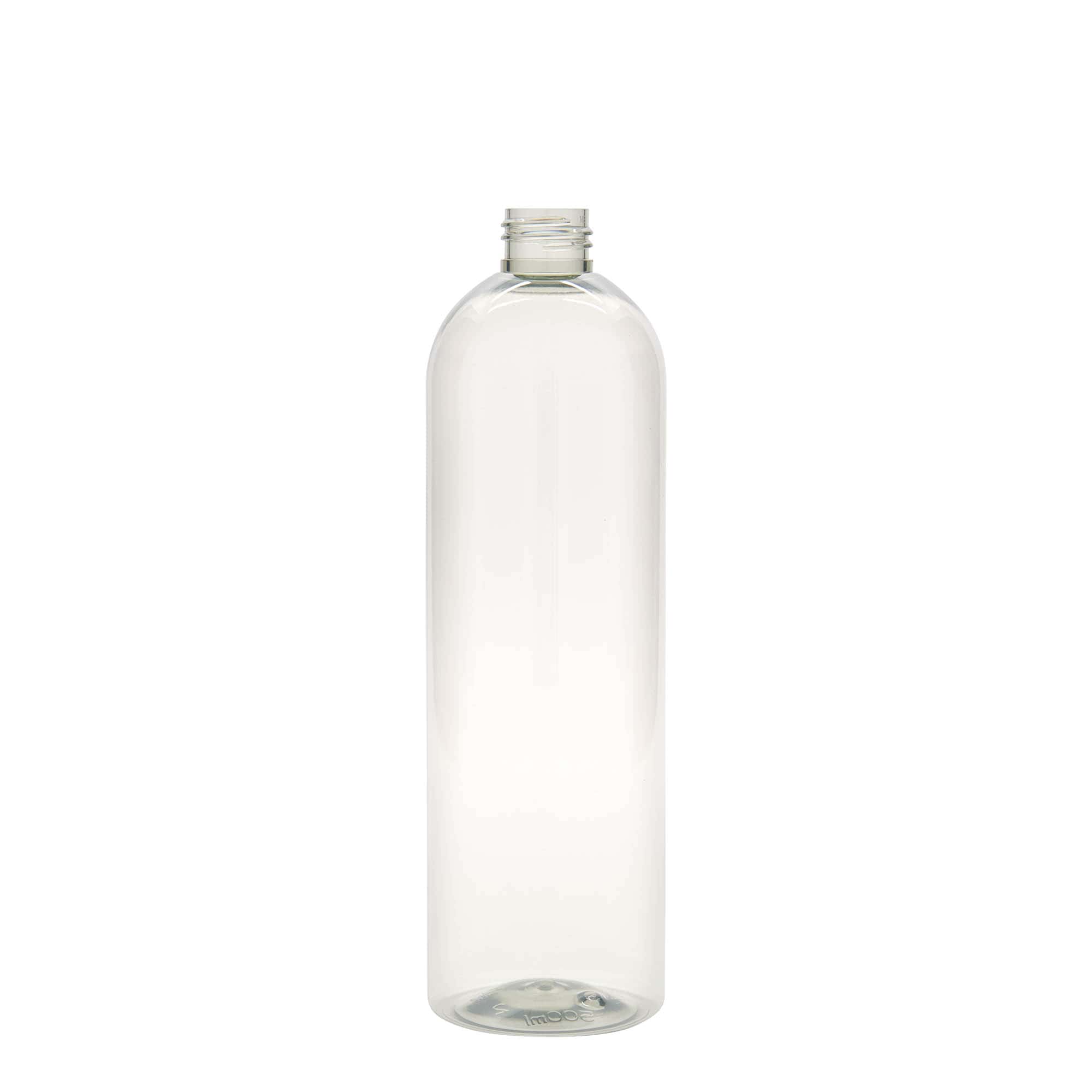 500 ml perdirbto plastiko butelis „Pegasus“, PCR, anga: 24/410