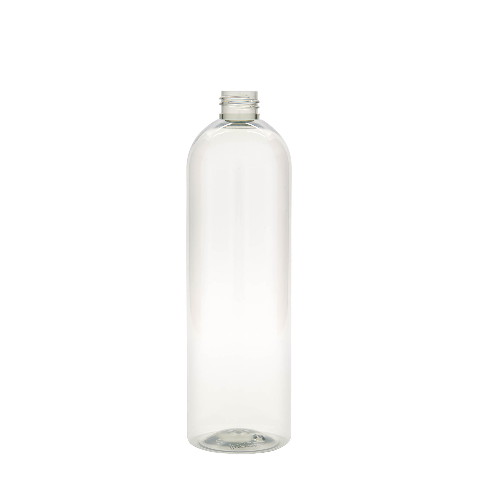 500 ml perdirbto plastiko butelis „Pegasus“, PCR, anga: 24/410