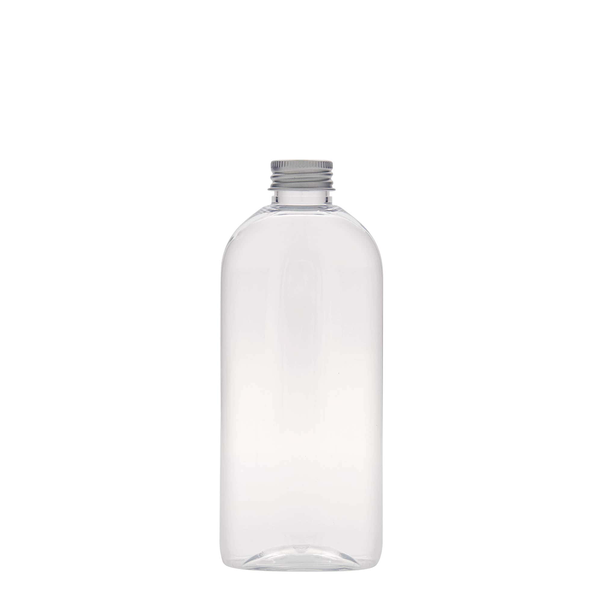 250 ml PET butelis „Iris“, ovalus, plastikas, anga: 24/410