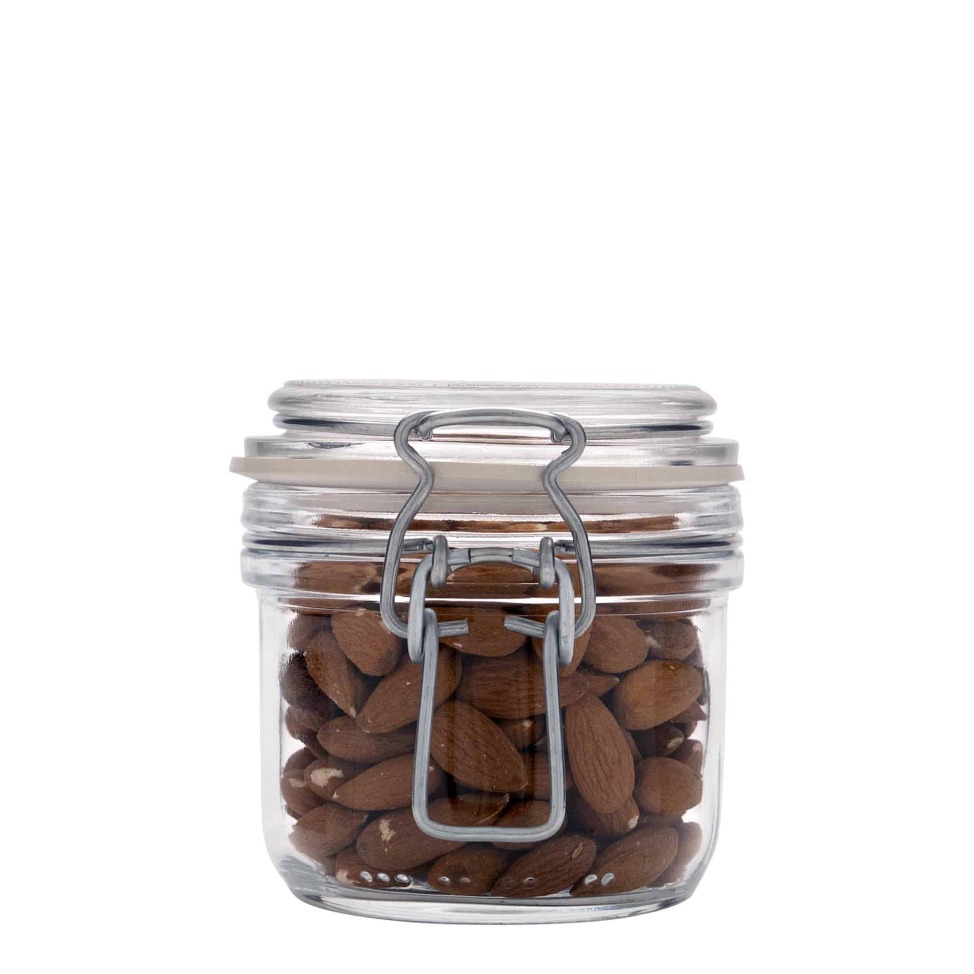 200 ml vielinio užsegimo stiklainis „Fido“, anga: vielinio užsegimo uždarymas