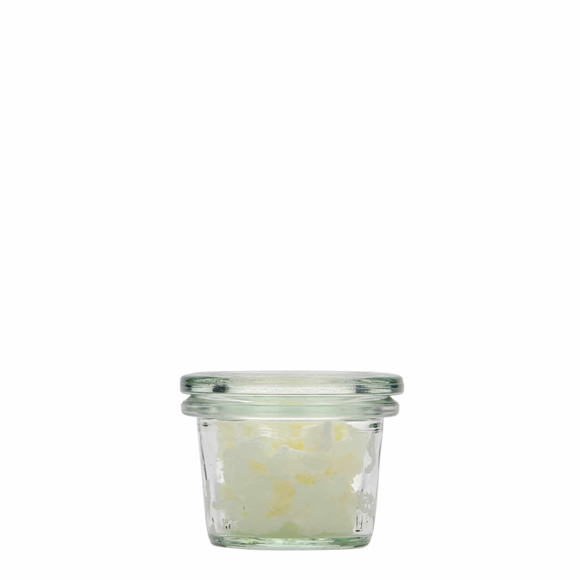 35 ml WECK-stiklainis, anga: apvali kraštinė
