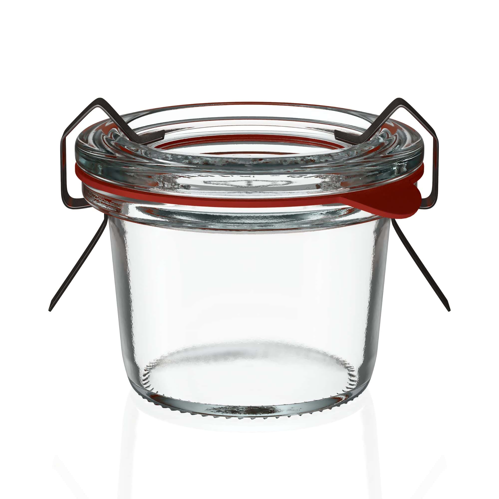 35 ml WECK-stiklainis, anga: apvali kraštinė