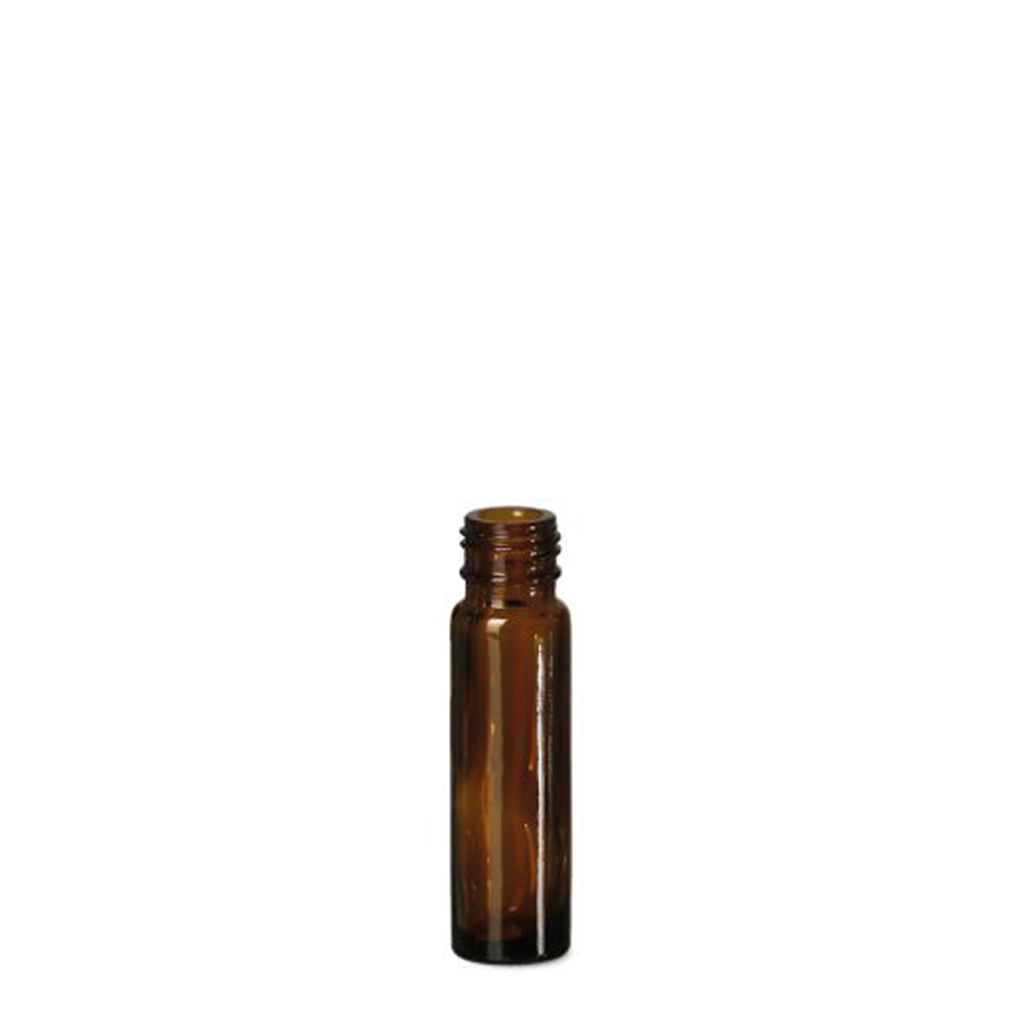 10 ml ritininis buteliukas, stiklinis, rudas, anga: sraigtinis uždarymas