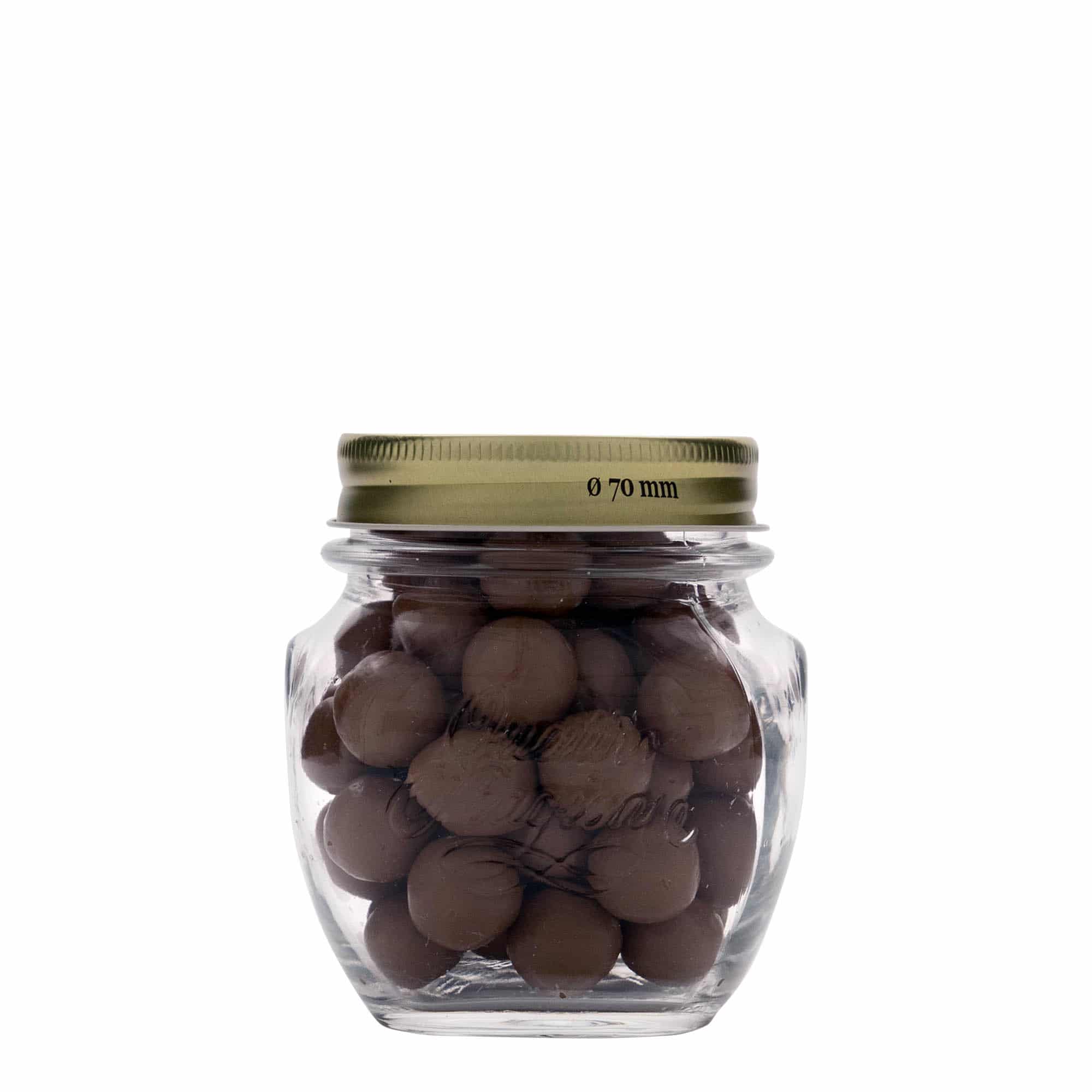 300 ml papuošalų stiklainis „Quattro Stagioni“, anga: sraigtinis uždarymas