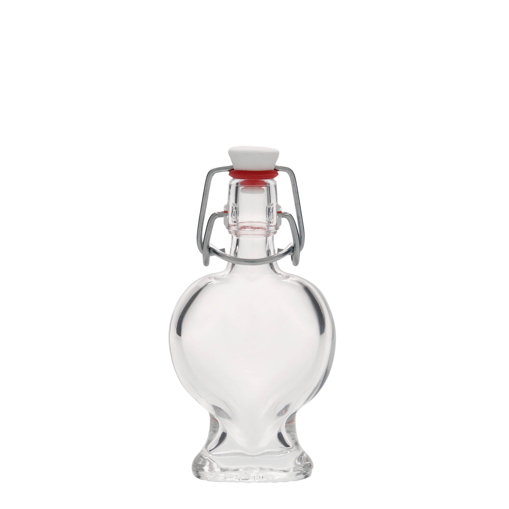 40 ml stiklinis buteliukas „Širdis“, anga: spaustukas 40 ml stiklinis buteliukas „Širdis“, anga: spaustukas
