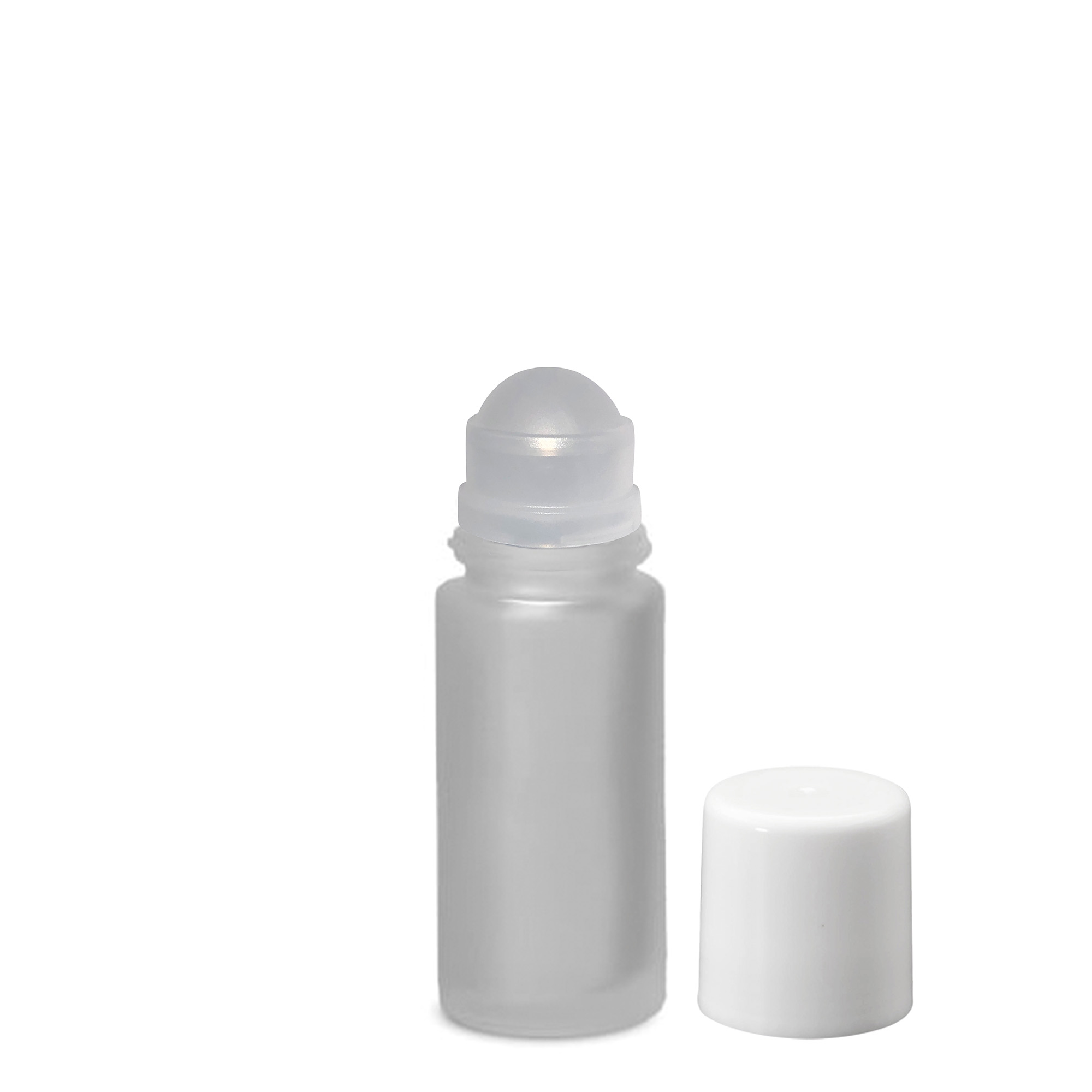 50 ml ritininis buteliukas, stiklas, matinis, anga: sraigtinis uždarymas 50 ml ritininis buteliukas, stiklas, matinis, anga: sraigtinis uždarymas