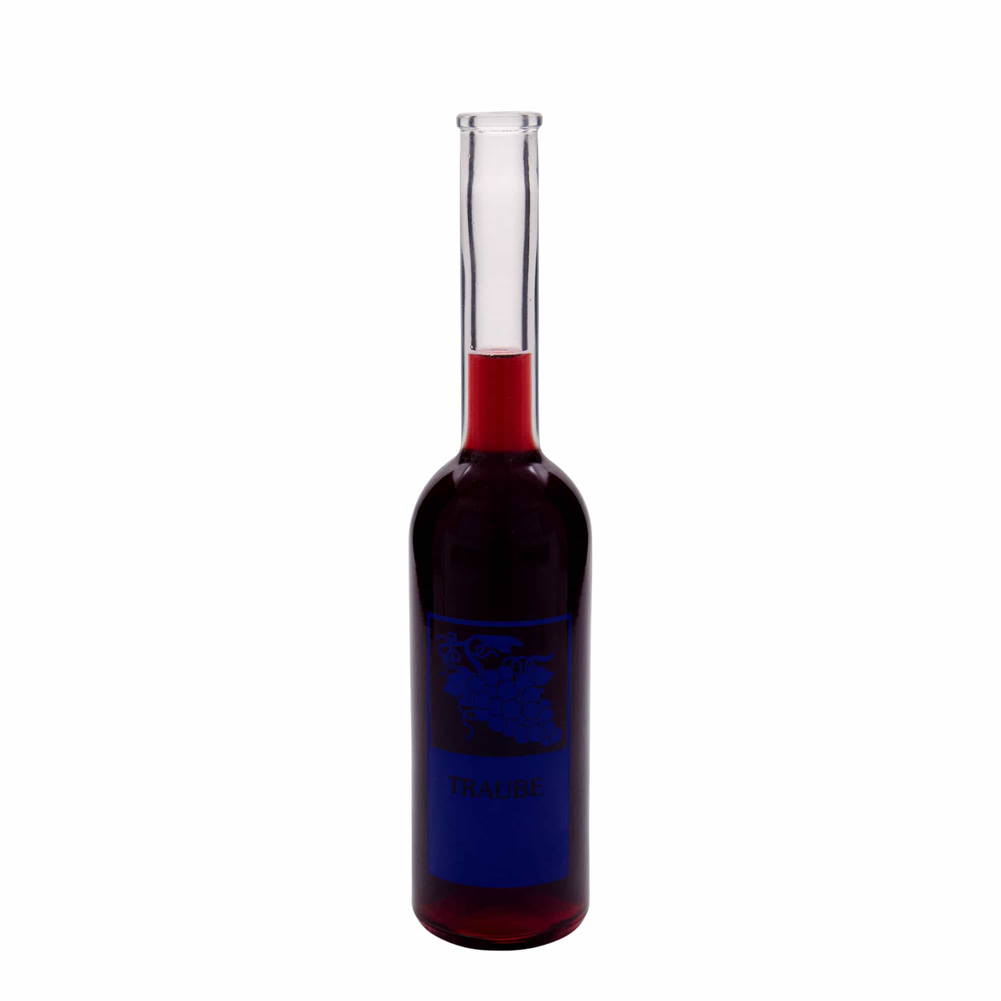 500 ml stiklinis butelis „Opera“, motyvas: vynuogė, kamštis: kamštis