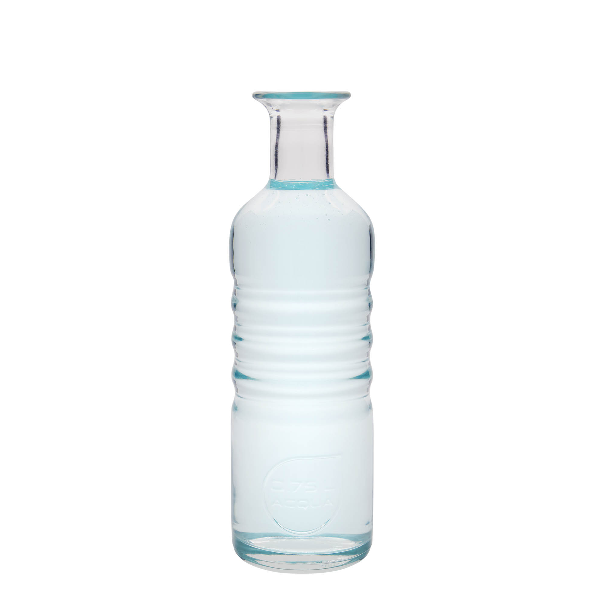 750 ml stiklinis butelis „Optima Acqua“, kamštis: kamštis 750 ml stiklinis butelis „Optima Acqua“, kamštis: kamštis