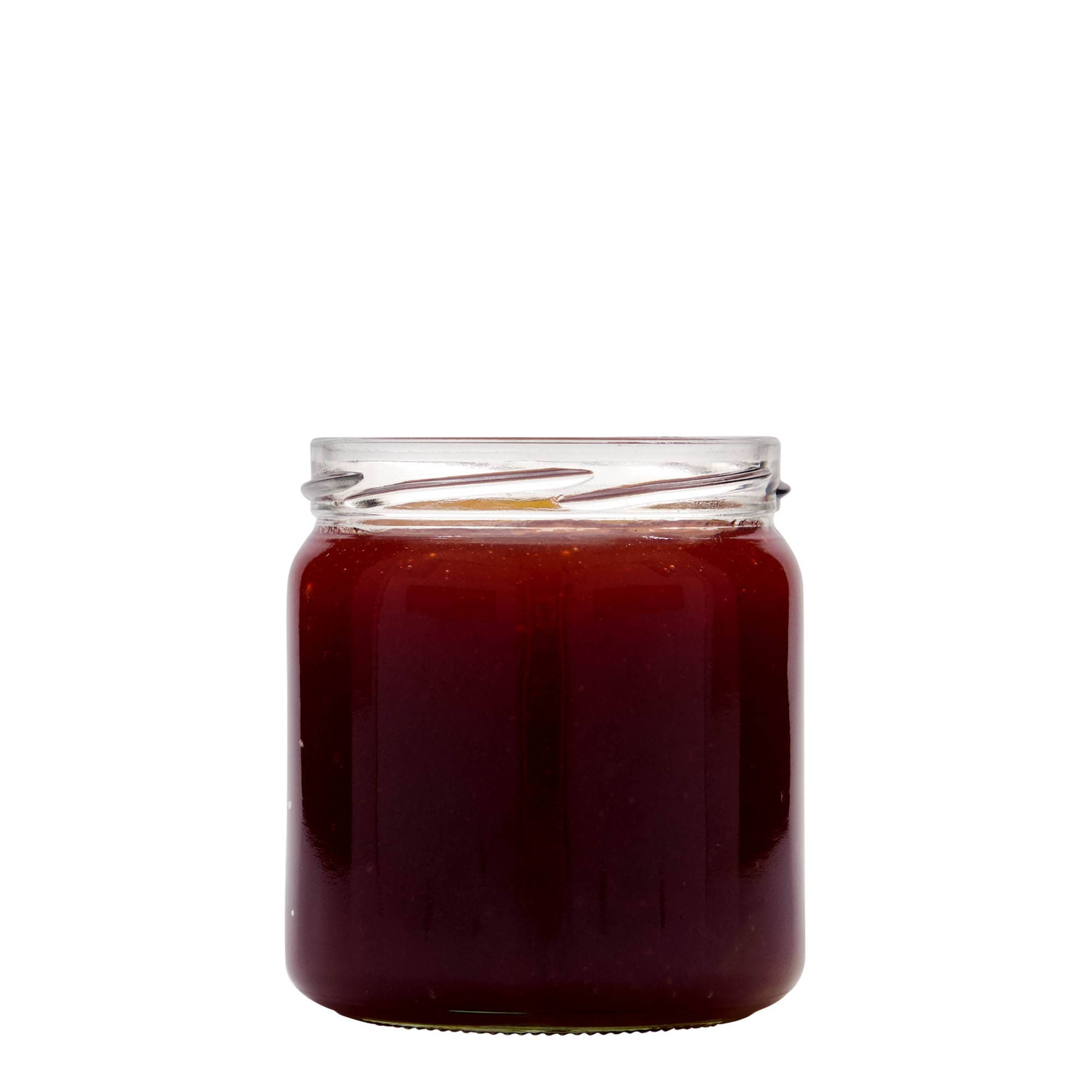 408 ml apvalus stiklas, anga: sukama uždara (TO 82)