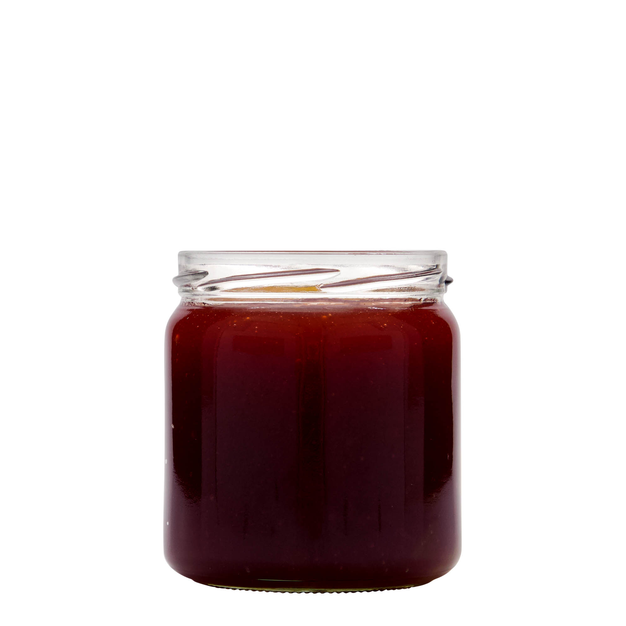 408 ml apvalus stiklas, anga: sukama uždara (TO 82) 408 ml apvalus stiklas, anga: sukama uždara (TO 82)