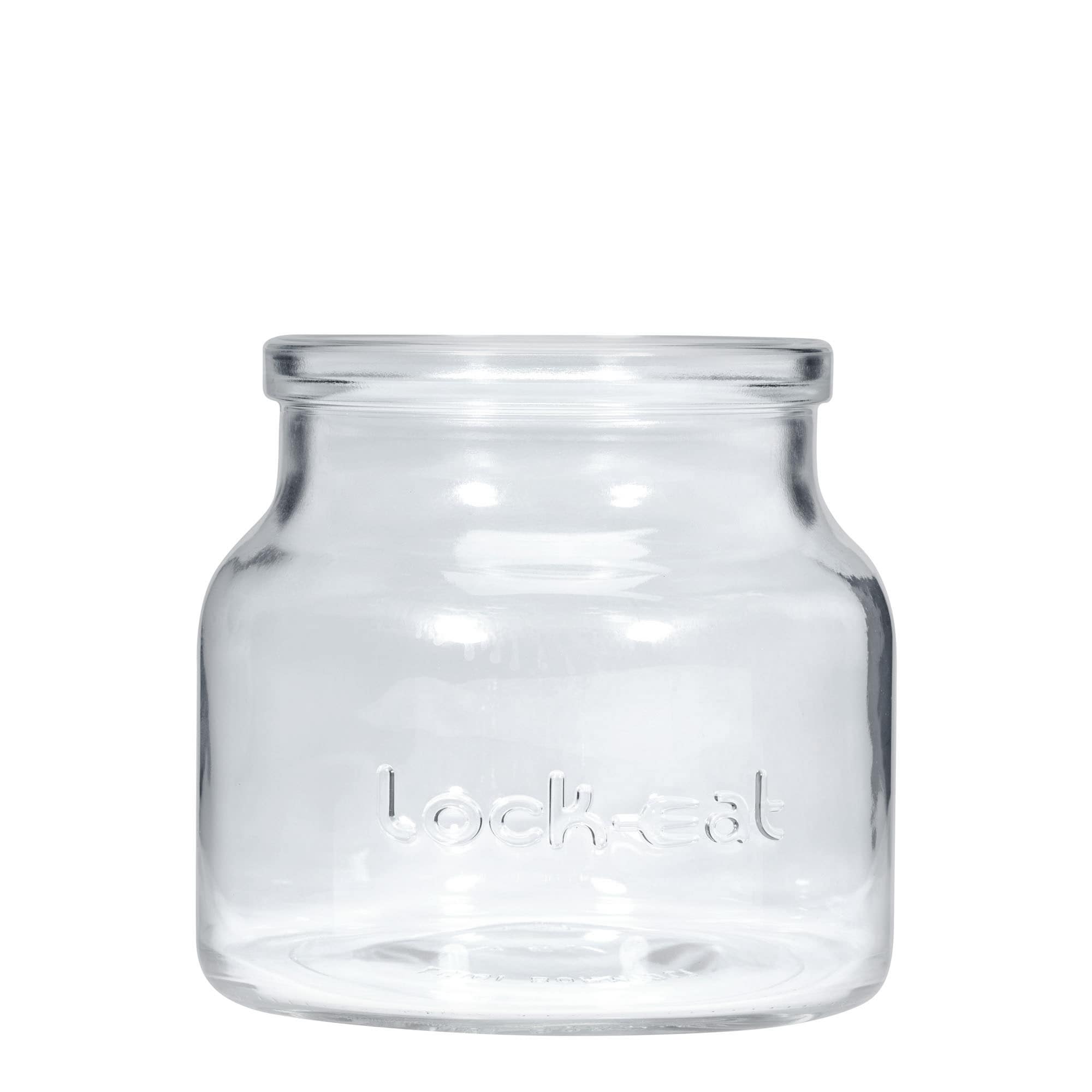 1.500 ml vielos užsegimo stiklainis „Lock-Eat“, anga: vielos užsegimas