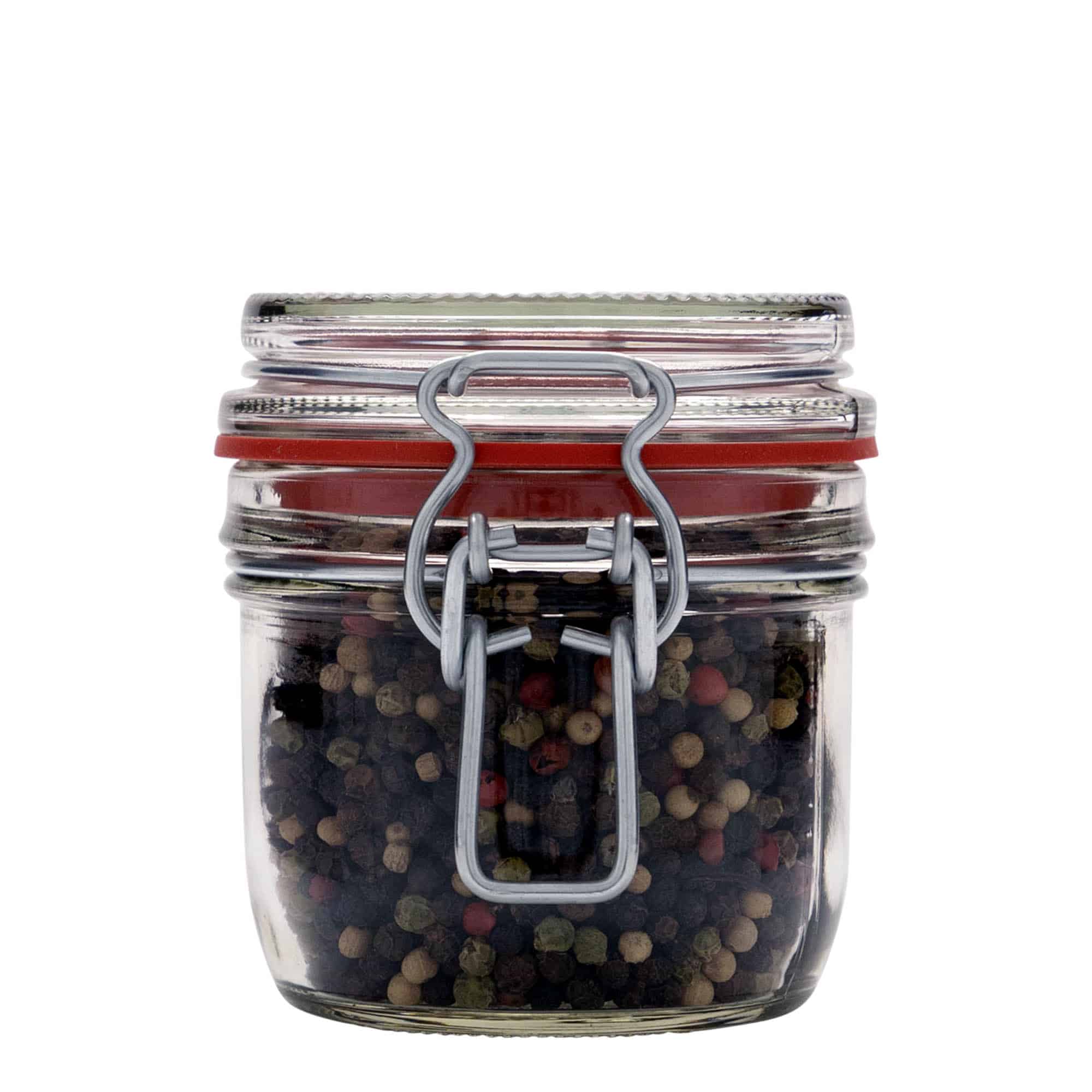 255 ml vielos užsegimo stiklainis, anga: vielos užsegimas