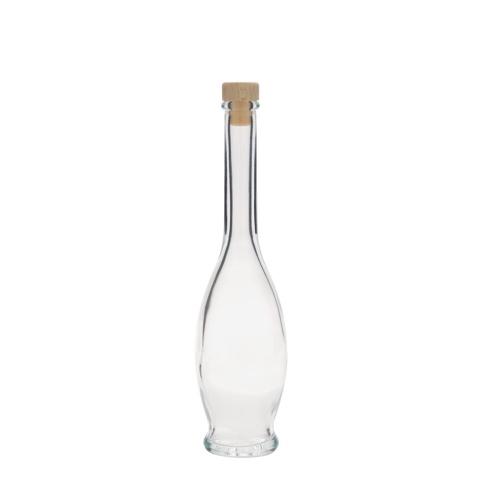 100 ml stiklinis buteliukas „Gina“, kamštis 100 ml stiklinis buteliukas „Gina“, kamštis