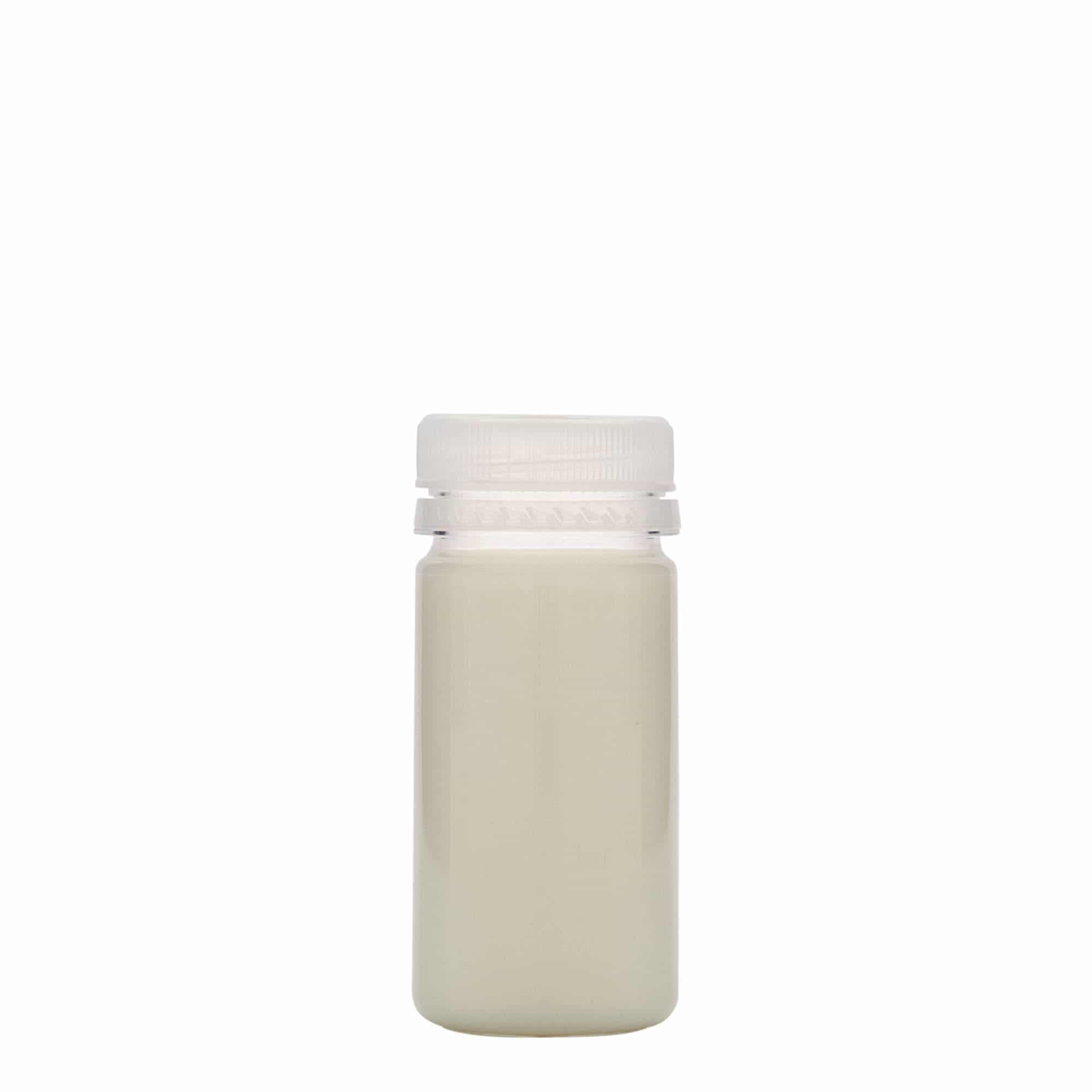 100 ml PET butelis „Everytime“, plastikas, anga: 38 mm