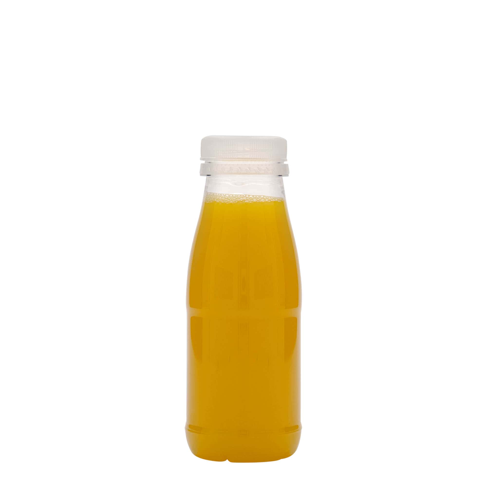250 ml PET butelis „Pienas ir sultys“, plastikas, anga: 38 mm