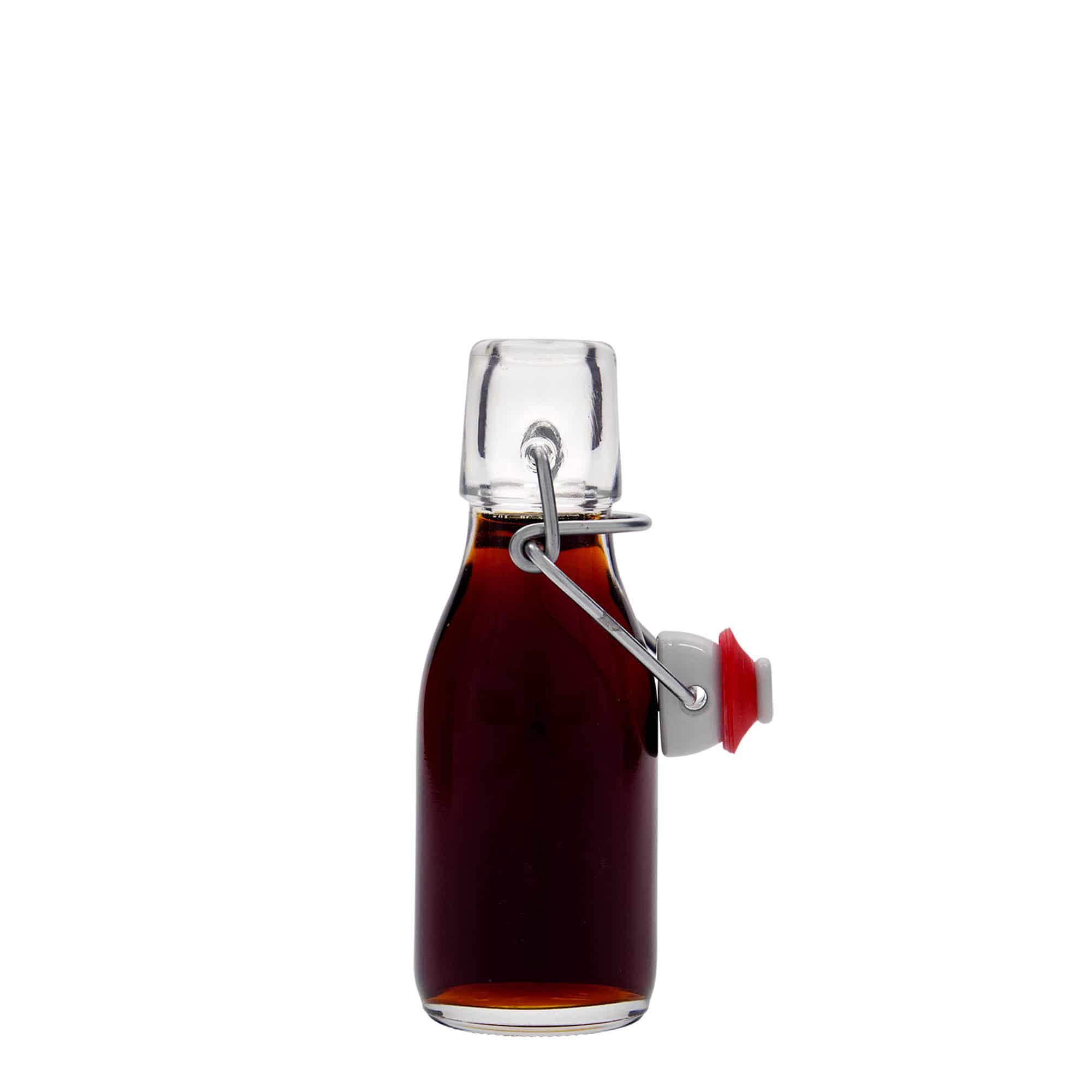100 ml stiklinis buteliukas „Paul“, anga: spaustukas su uždarymu