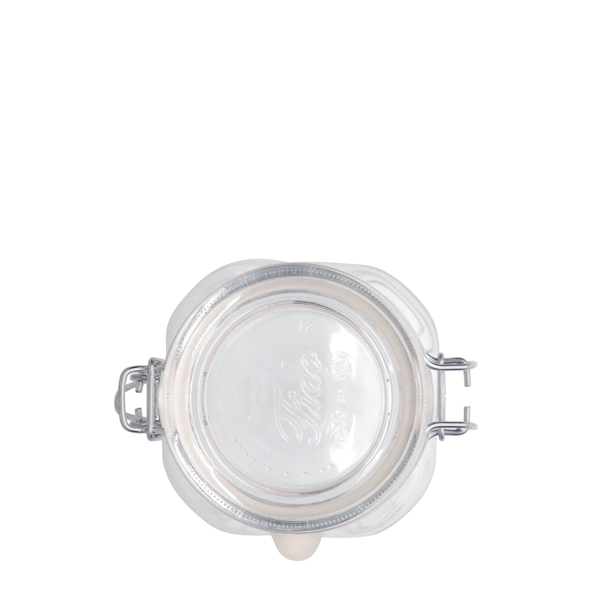 500 ml vielos užsegamas stiklainis „Fido“, kvadratinis, anga: vielos užsegimas 500 ml vielos užsegamas stiklainis „Fido“, kvadratinis, anga: vielos užsegimas