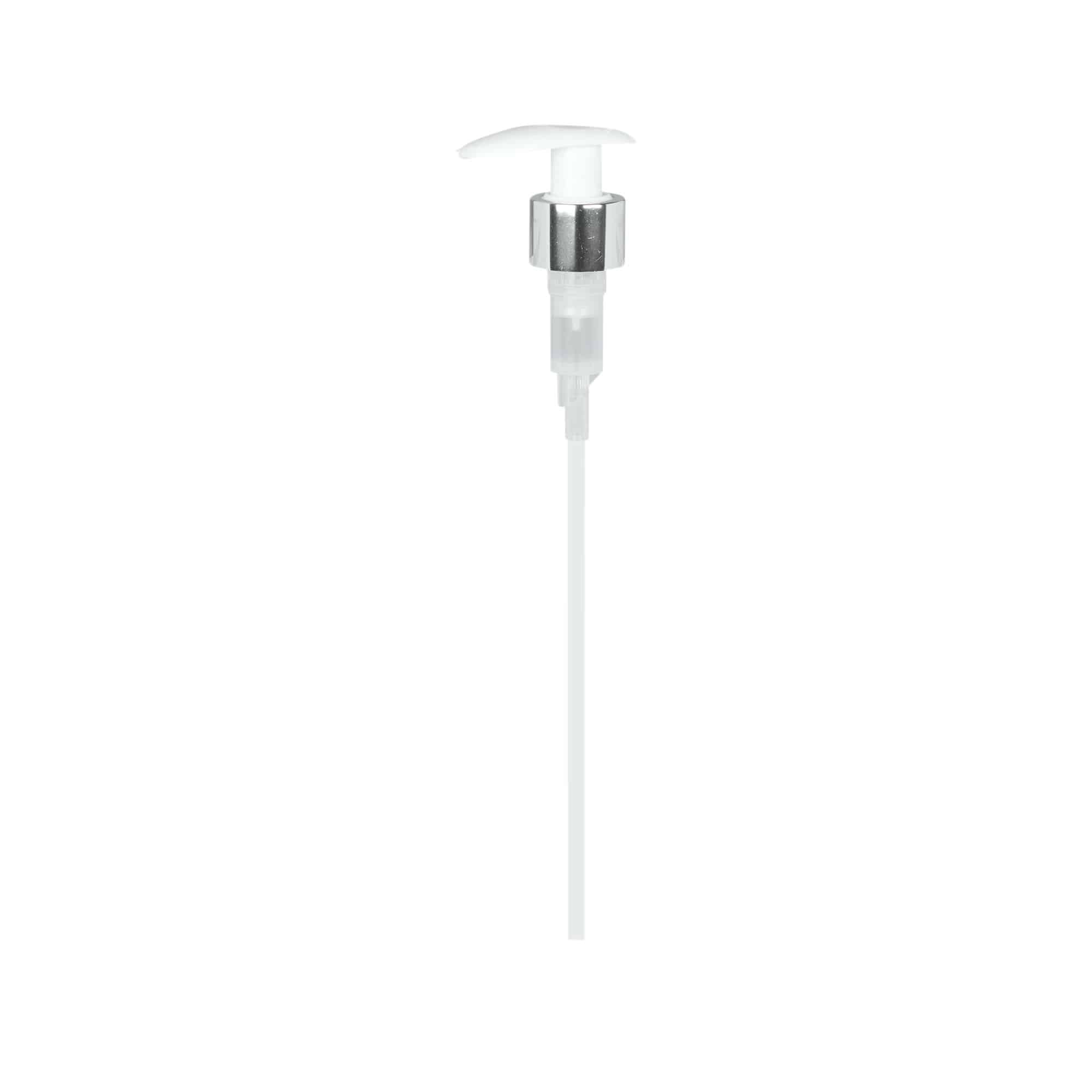 Varžtinis uždarymas dozavimo pompai, PP plastikas, baltas, skersmeniui: 24/410