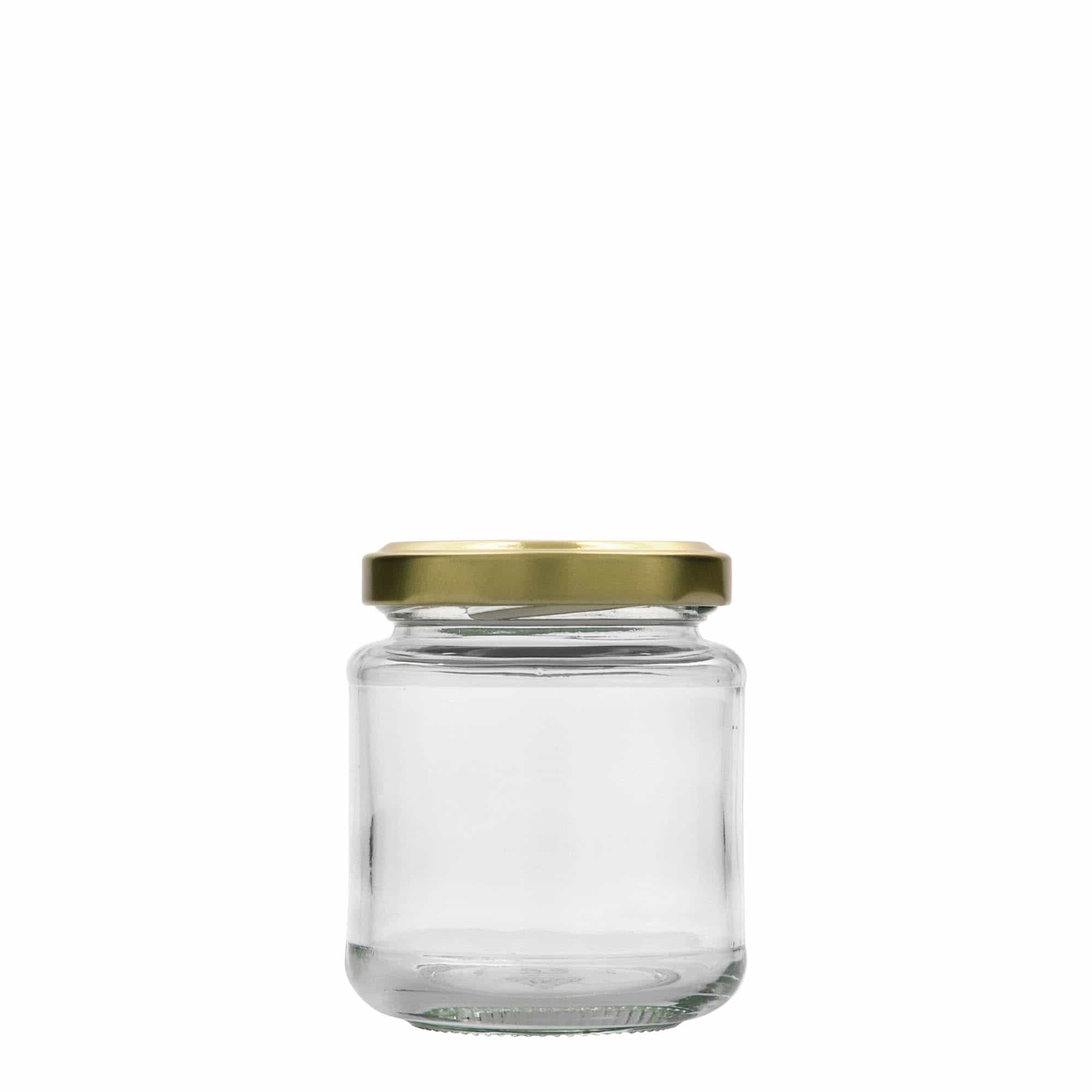 142 ml apvalus stiklas, anga: Twist-Off (TO 53)