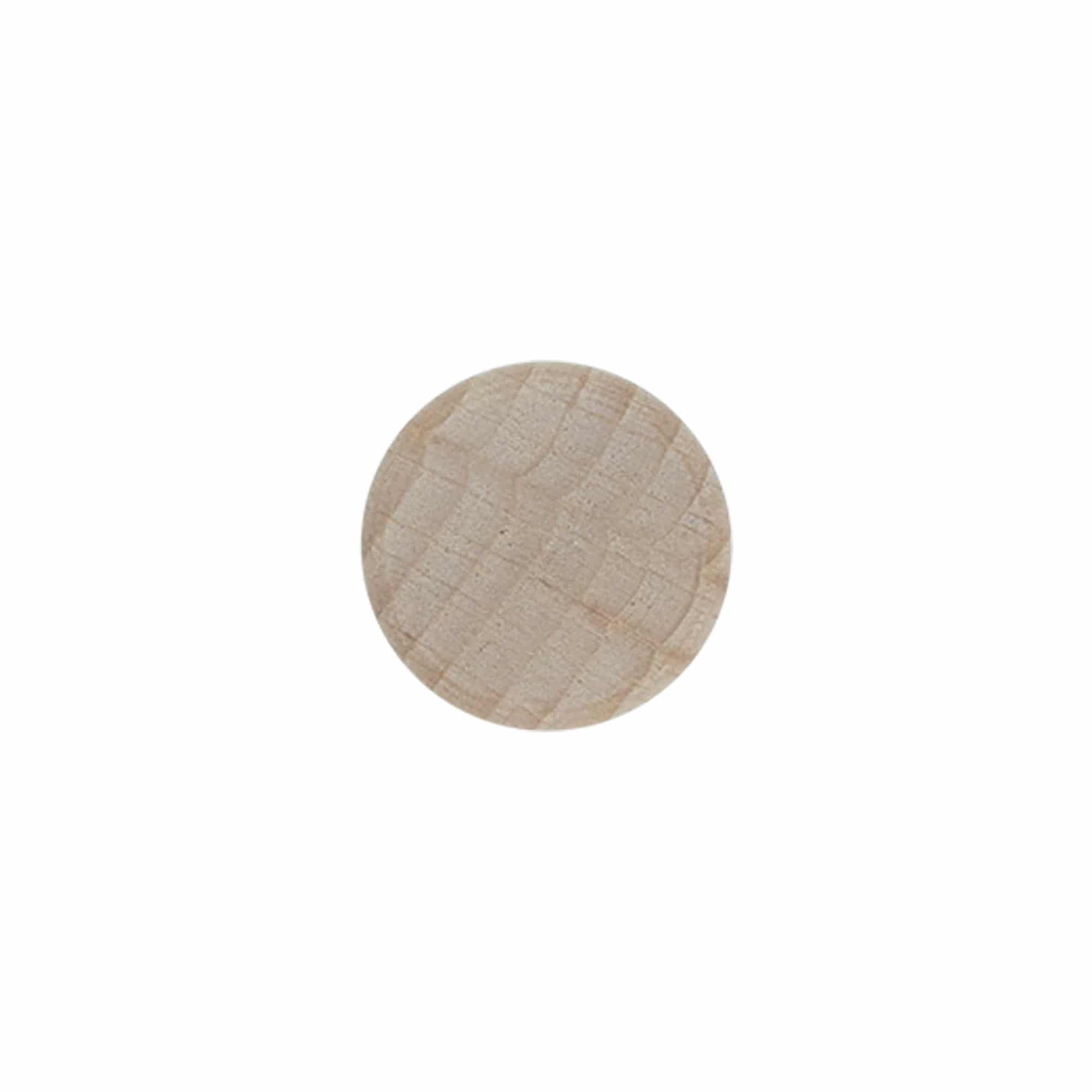 Rankenėlės kamštis 19 mm, medis/plastikas, burnai: kamštis Rankenėlės kamštis 19 mm, medis/plastikas, burnai: kamštis