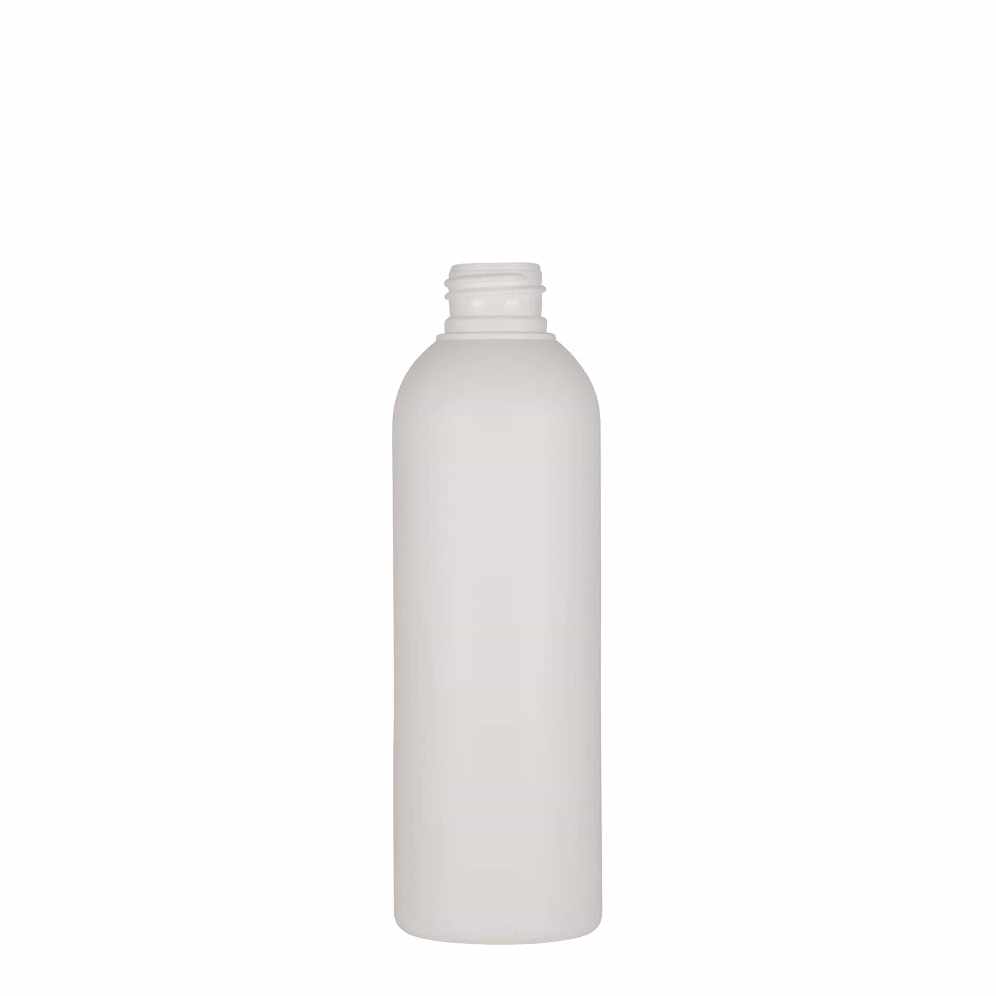 200 ml plastikinis buteliukas „Tuffy“, HDPE, baltas, anga: 24/410