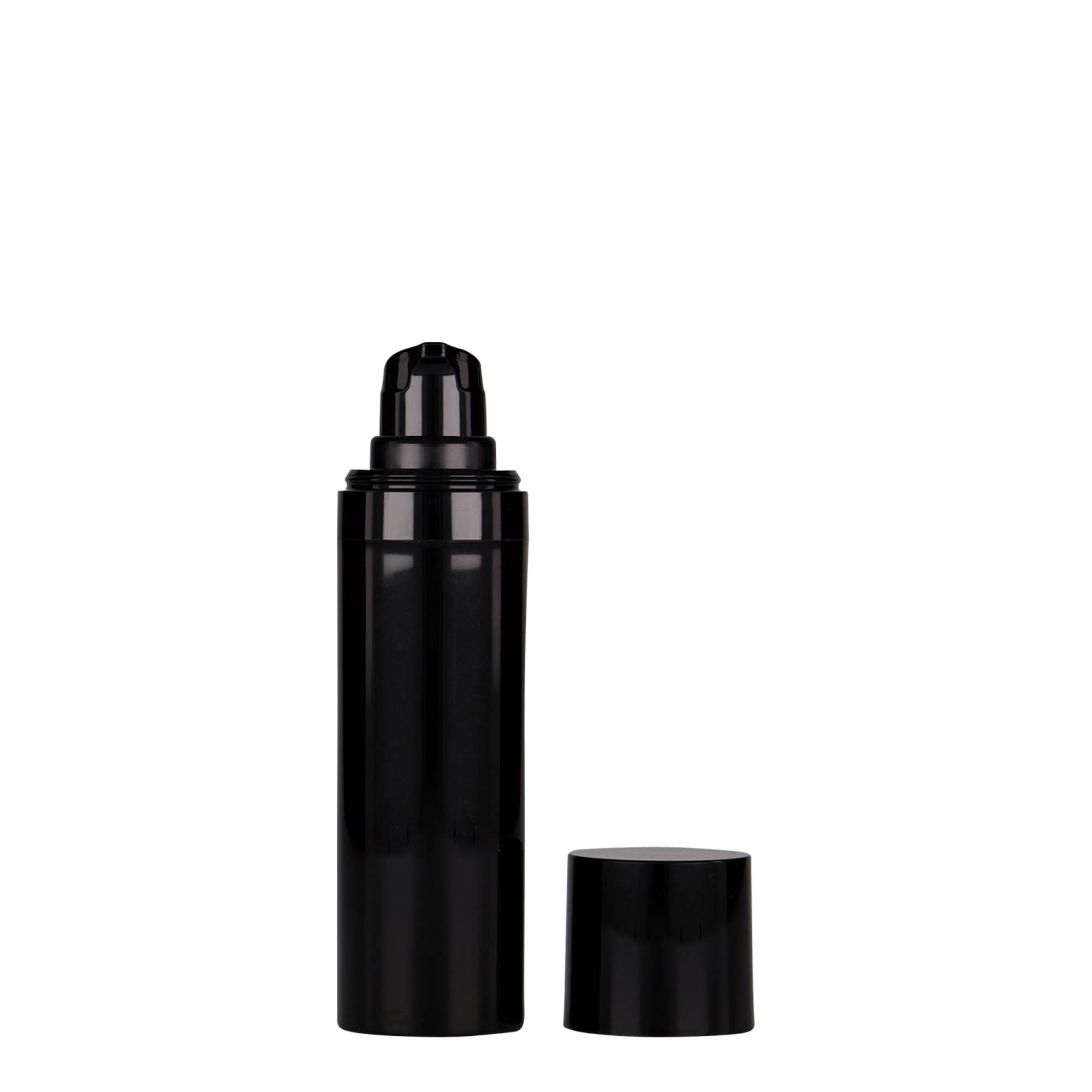 30 ml oro nepraleidžiantis dozatorius „Micro“, PP plastikas, juodas 30 ml oro nepraleidžiantis dozatorius „Micro“, PP plastikas, juodas