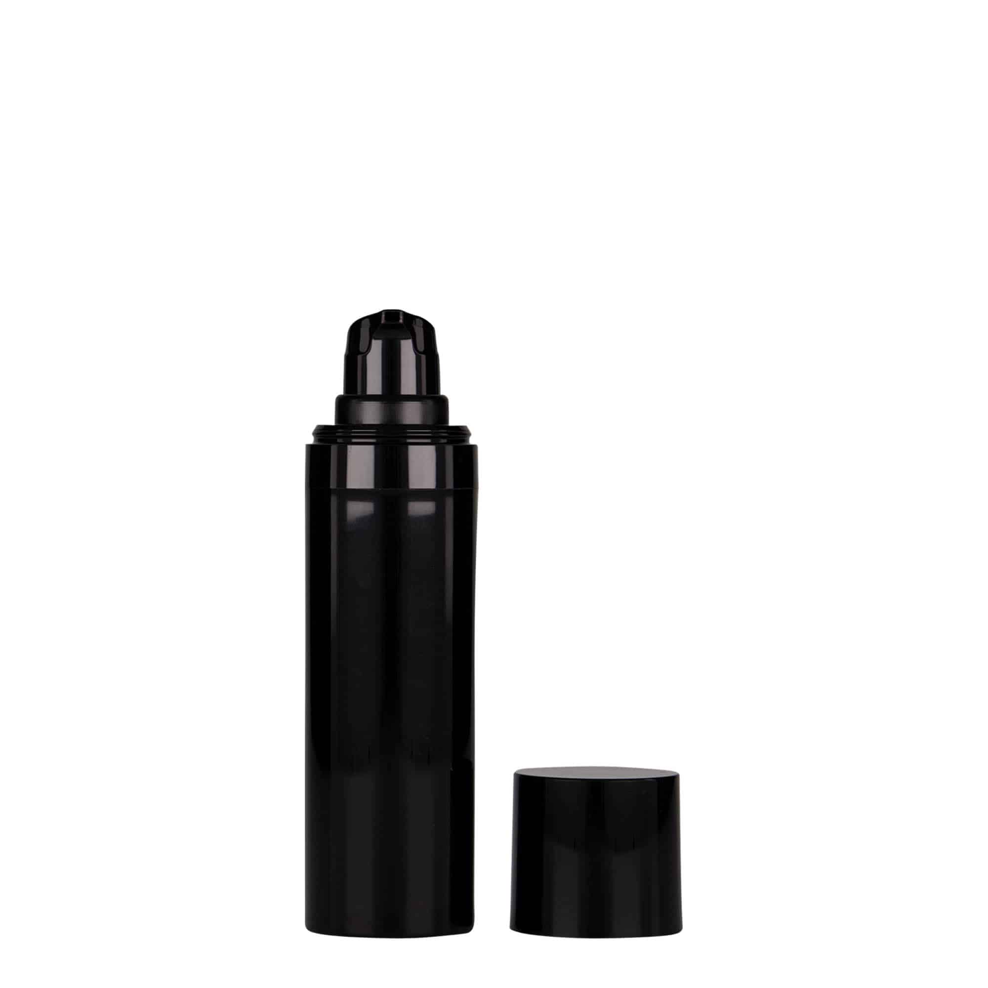 30 ml oro nepraleidžiantis dozatorius „Micro“, PP plastikas, juodas