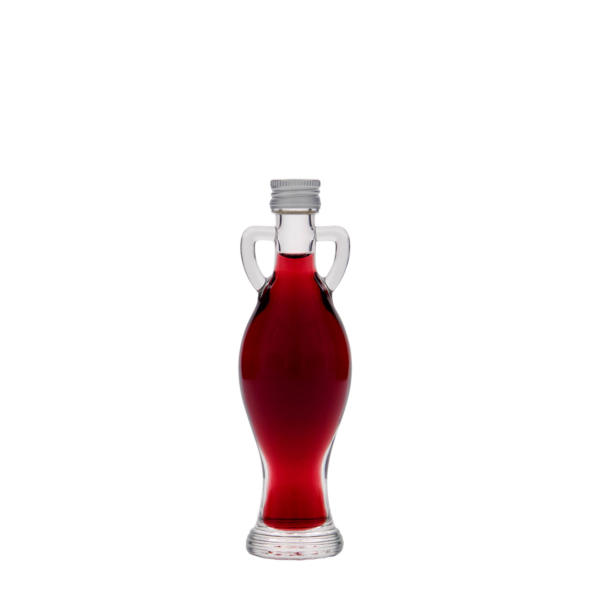 40 ml stiklinis buteliukas „Amfora“, angos tipas: PP 18