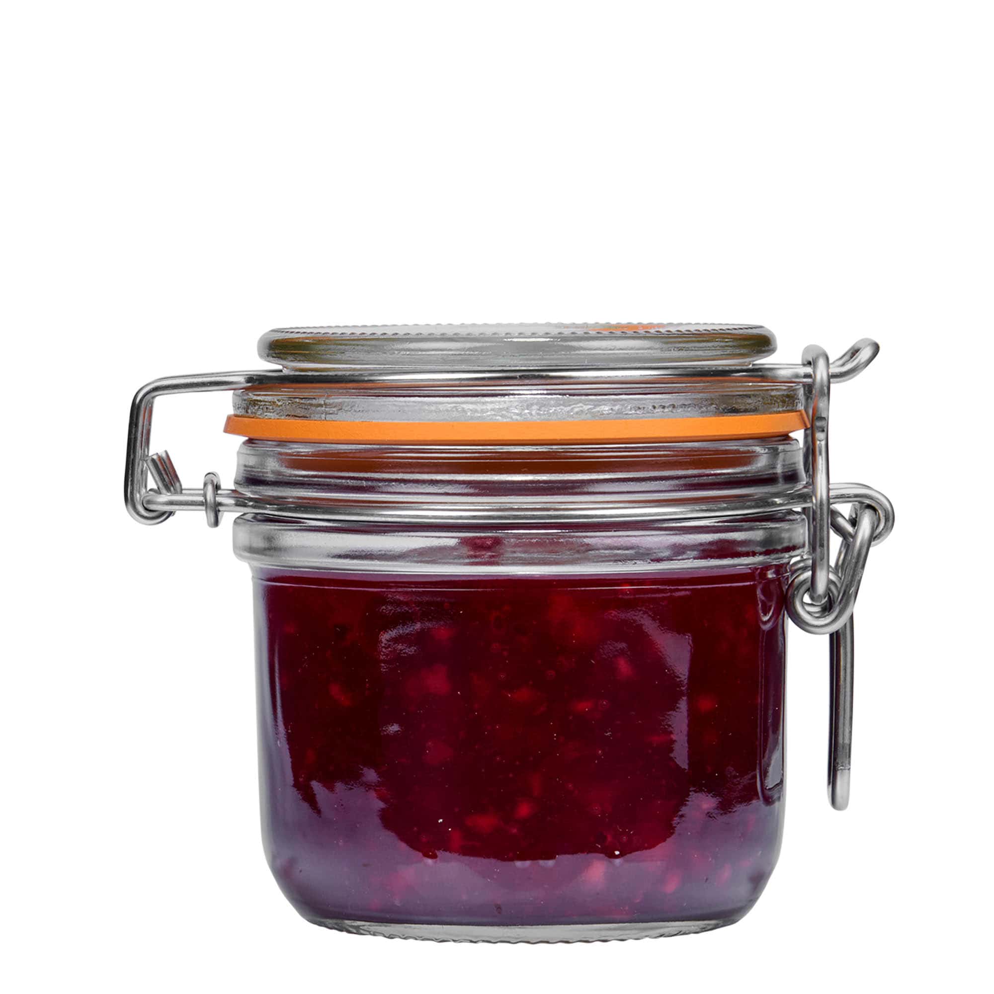 200 ml vielinio užsegimo stiklainis „Le Parfait Super Terrine“, anga: vielinio užsegimo uždarymas