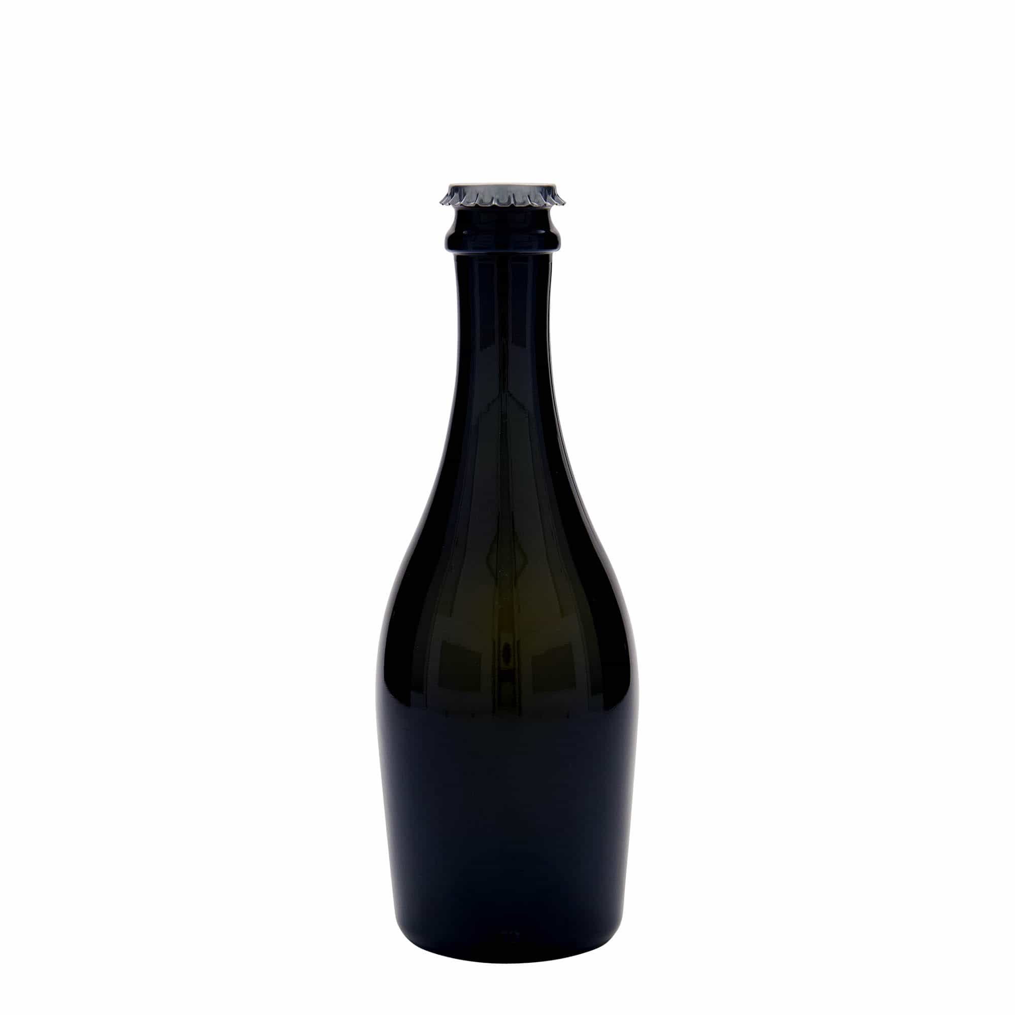 330 ml putojančio vyno butelis „Carmen“, stiklas, senovinė žalia, kamštis: kronkorkenas